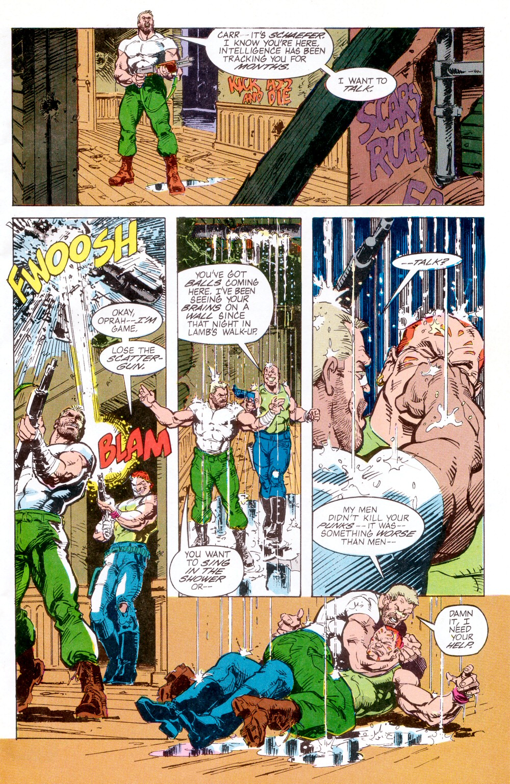 Read online Predator (1989) comic -  Issue #4 - 5