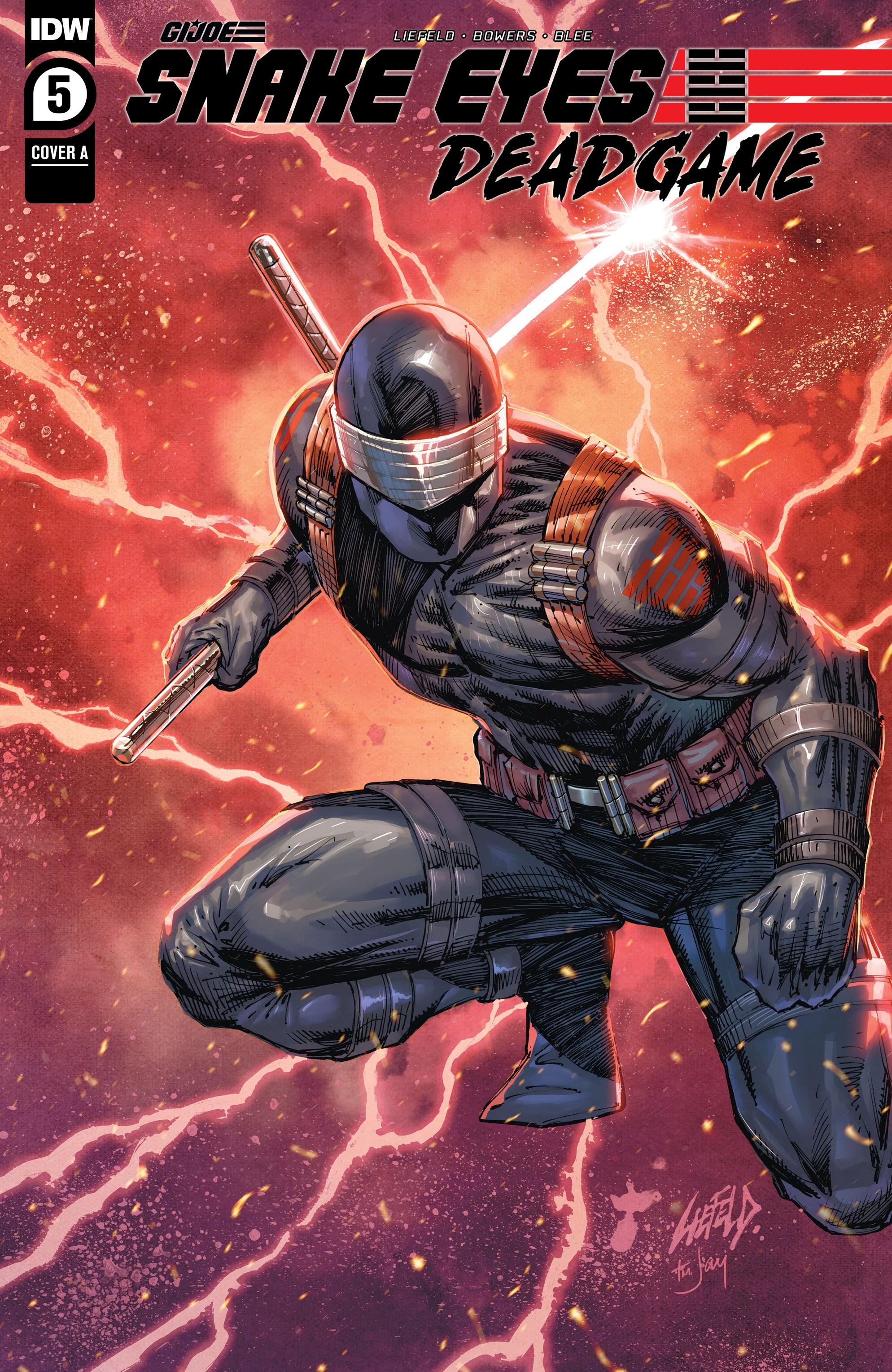Read online Snake Eyes: Deadgame comic -  Issue #5 - 1