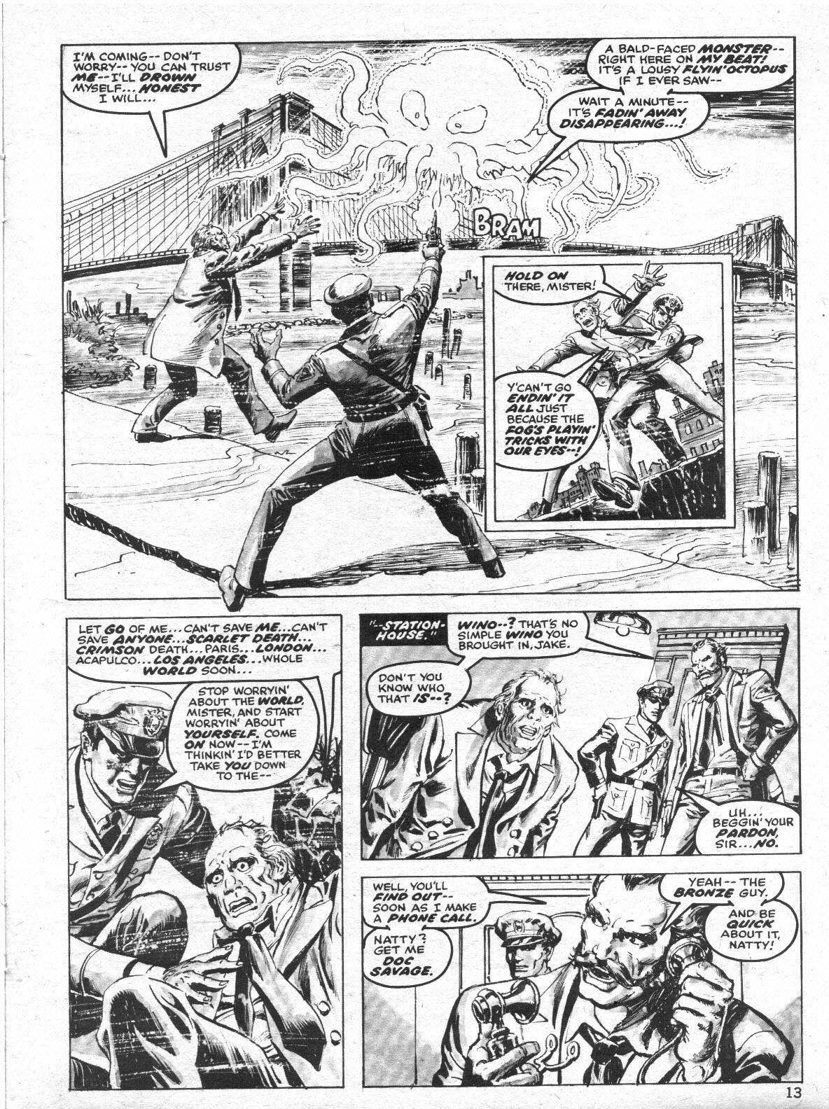 Read online Doc Savage (1975) comic -  Issue #8 - 13