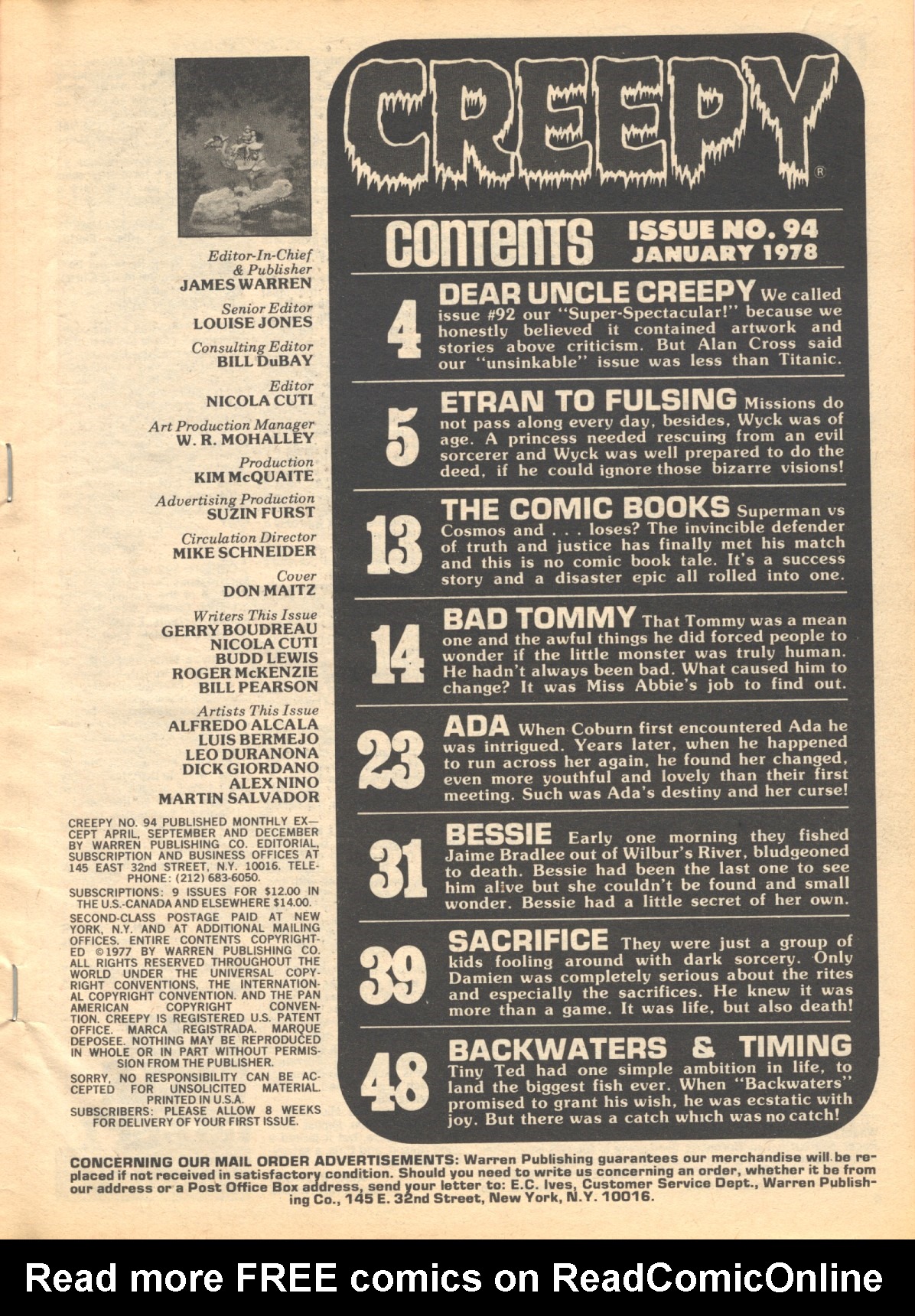 Creepy (1964) Issue #94 #94 - English 3