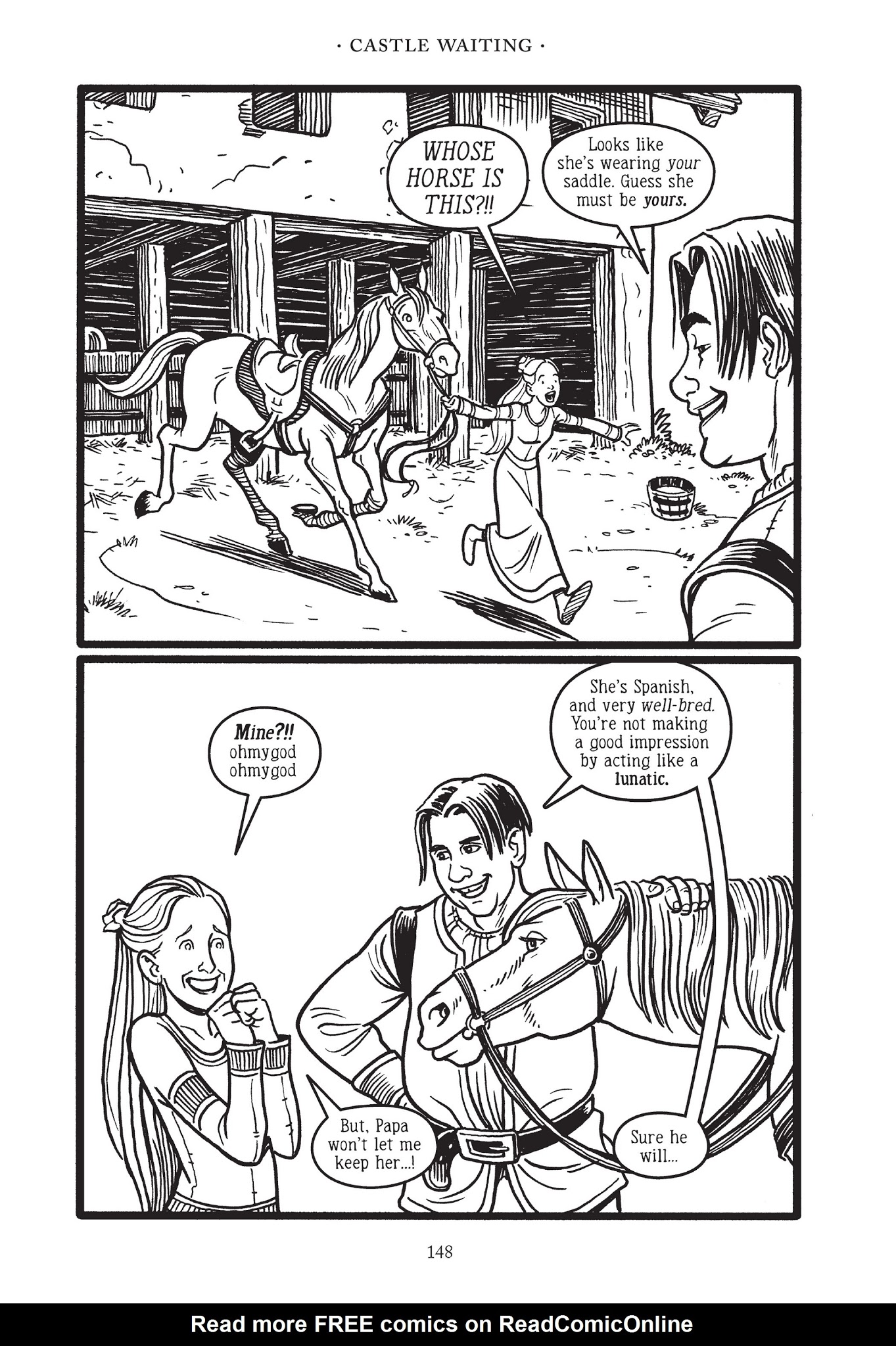 Read online Castle Waiting comic -  Issue # TPB 2 - 146