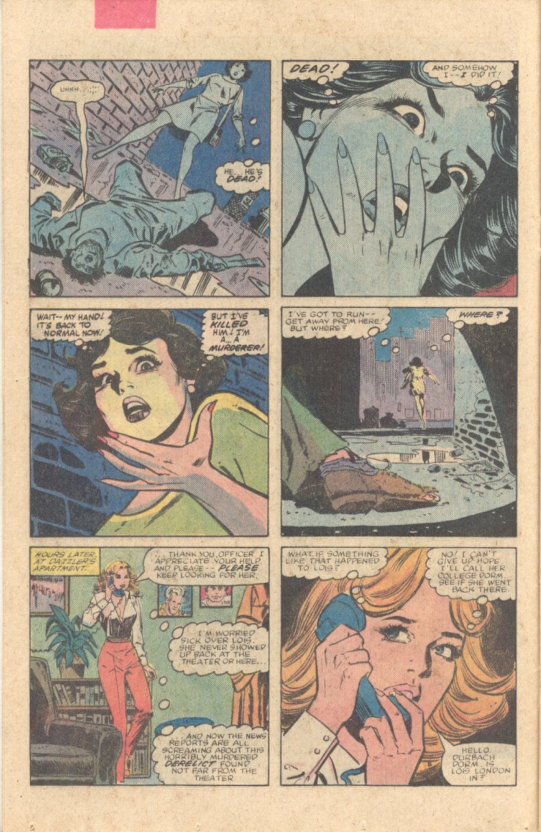 Read online Dazzler (1981) comic -  Issue #26 - 10