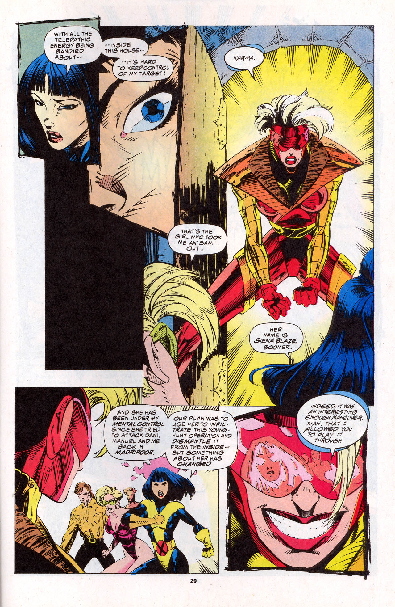 Read online X-Force (1991) comic -  Issue #33 - 28