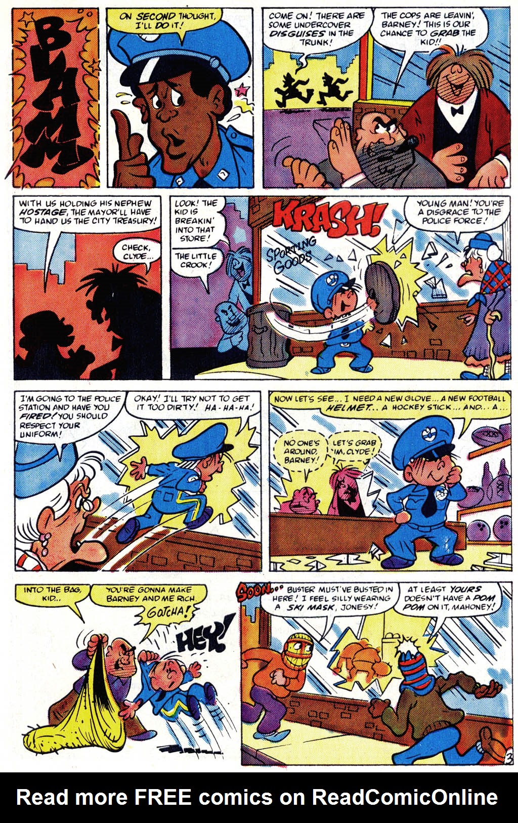 Read online Police Academy comic -  Issue #1 - 21