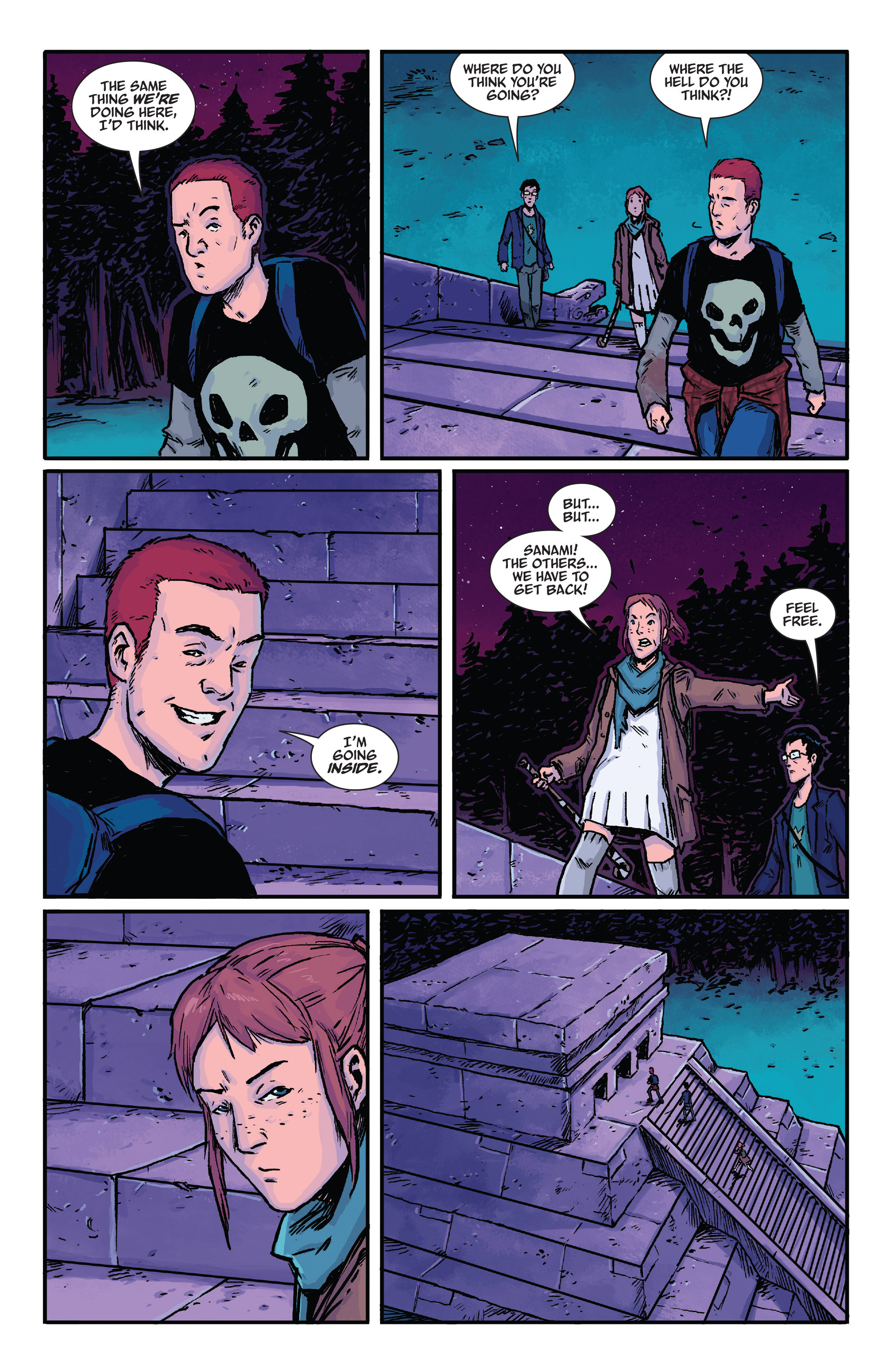 Read online The Woods comic -  Issue #4 - 5