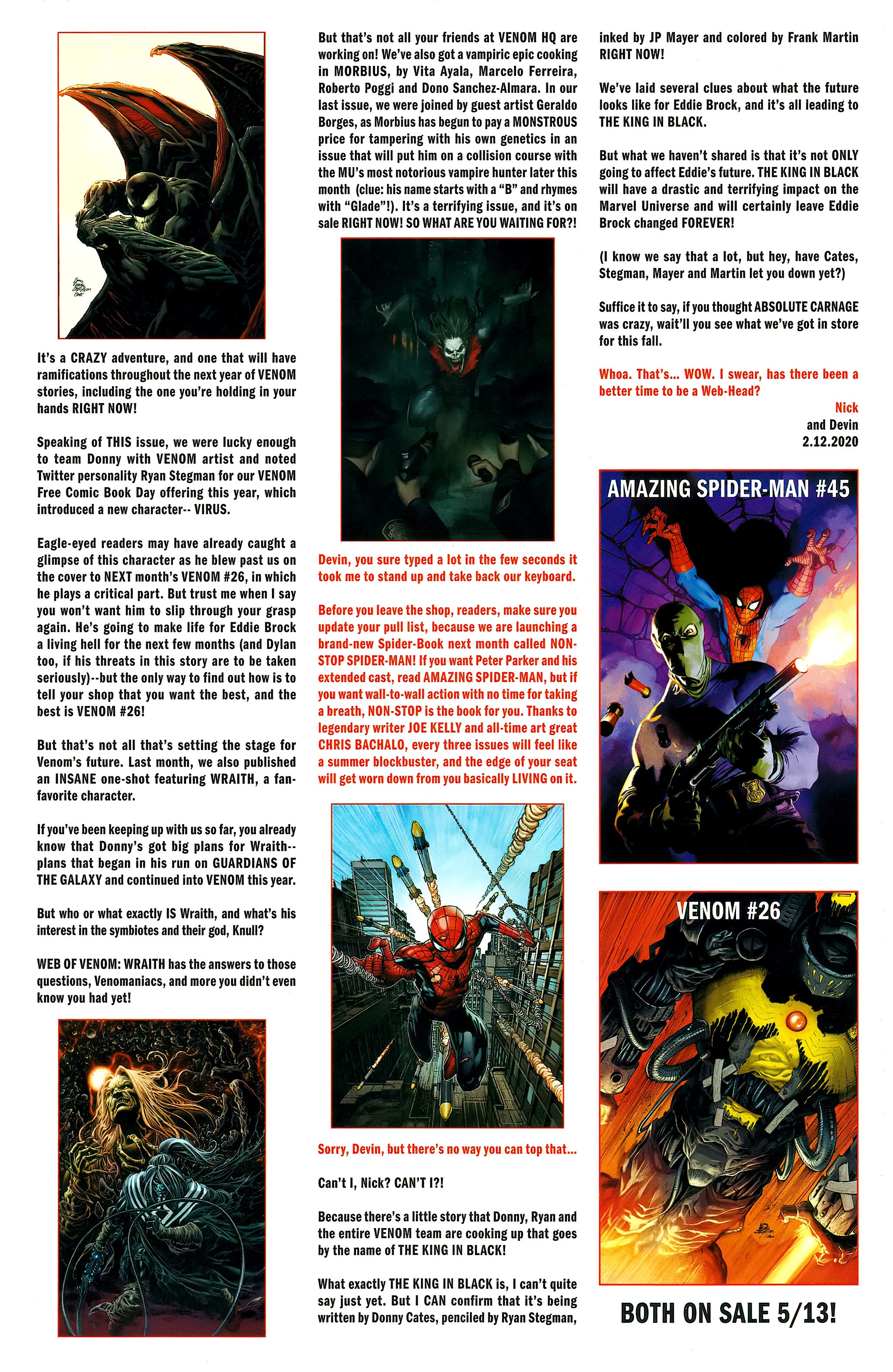 Read online Free Comic Book Day 2020 comic -  Issue # Spider-Man & Venom - 25