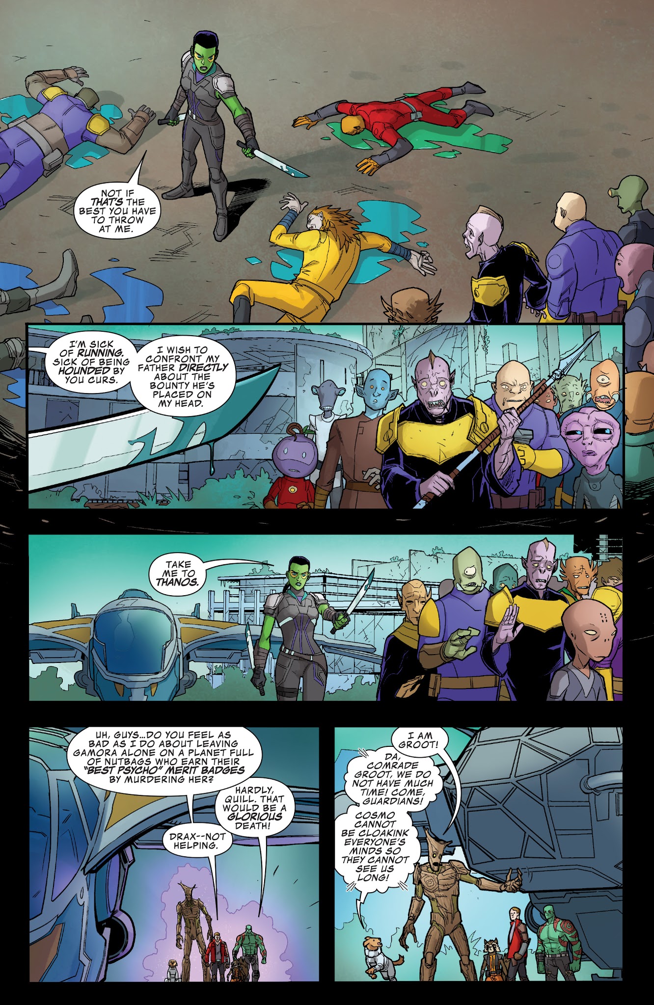 Read online Guardians of the Galaxy: Telltale Games comic -  Issue #3 - 19