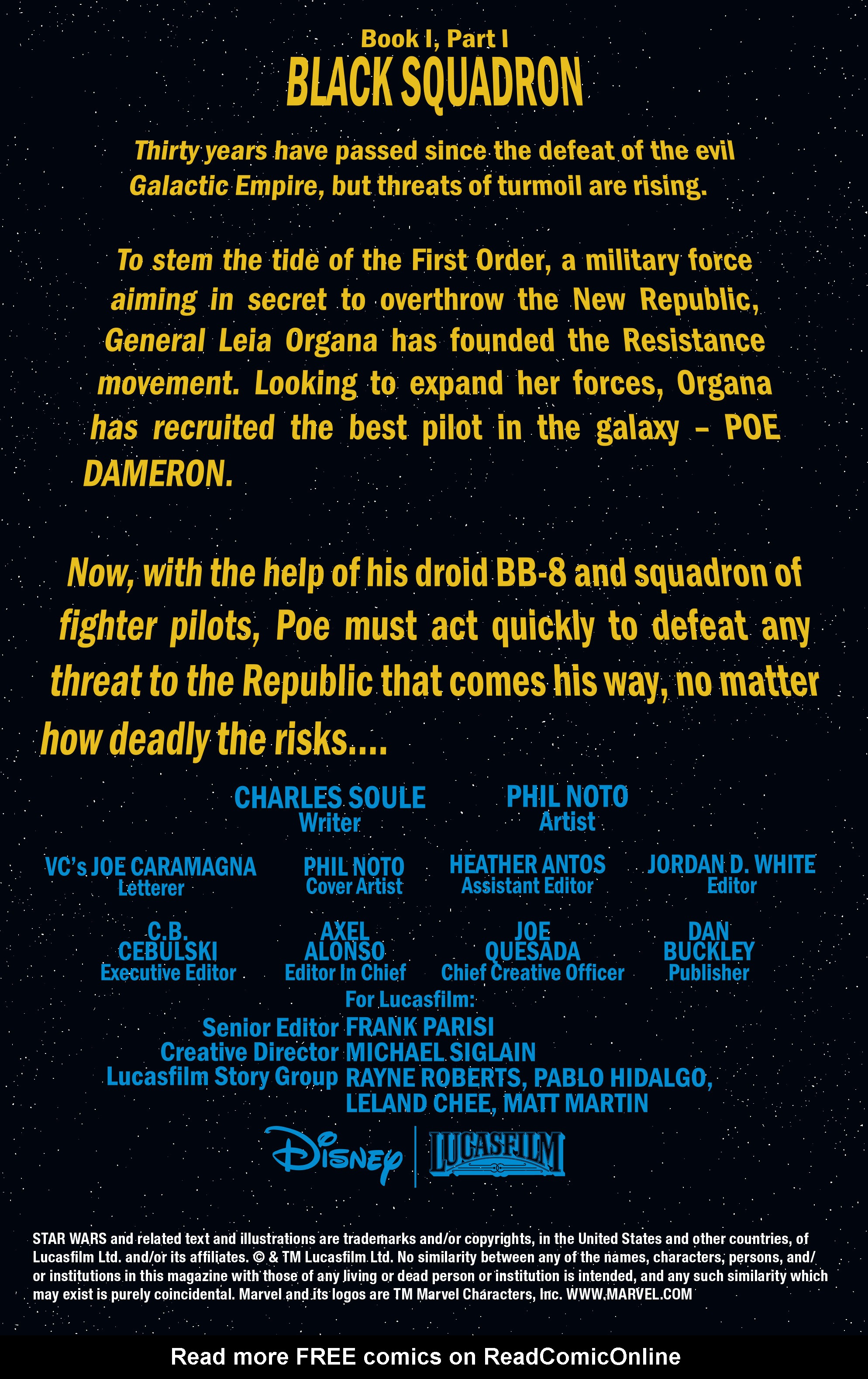 Read online Poe Dameron comic -  Issue #1 - 2