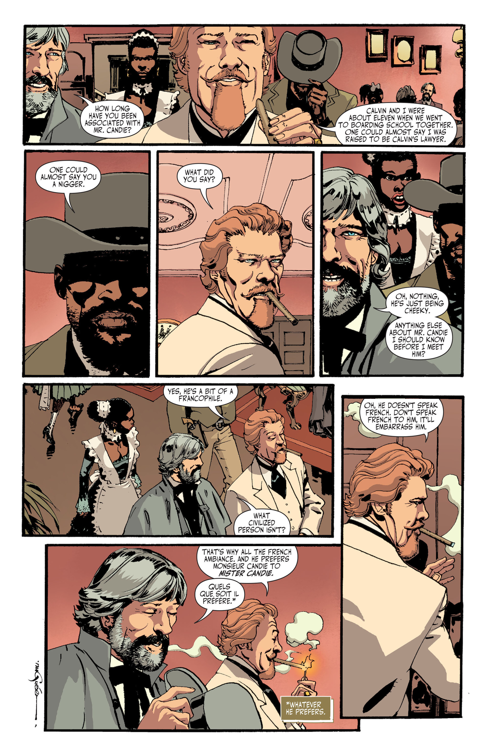 Read online Django Unchained comic -  Issue #4 - 19