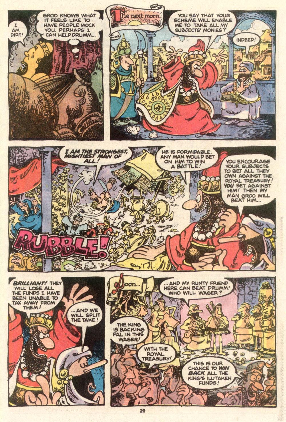 Read online Sergio Aragonés Groo the Wanderer comic -  Issue #23 - 21