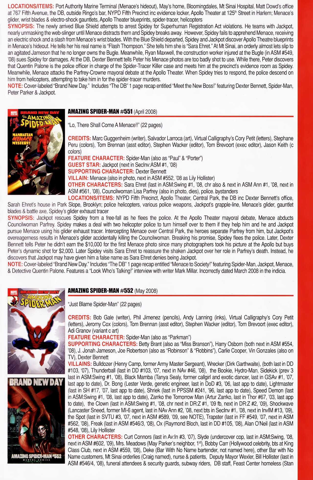 Read online Official Index to the Marvel Universe comic -  Issue #13 - 13