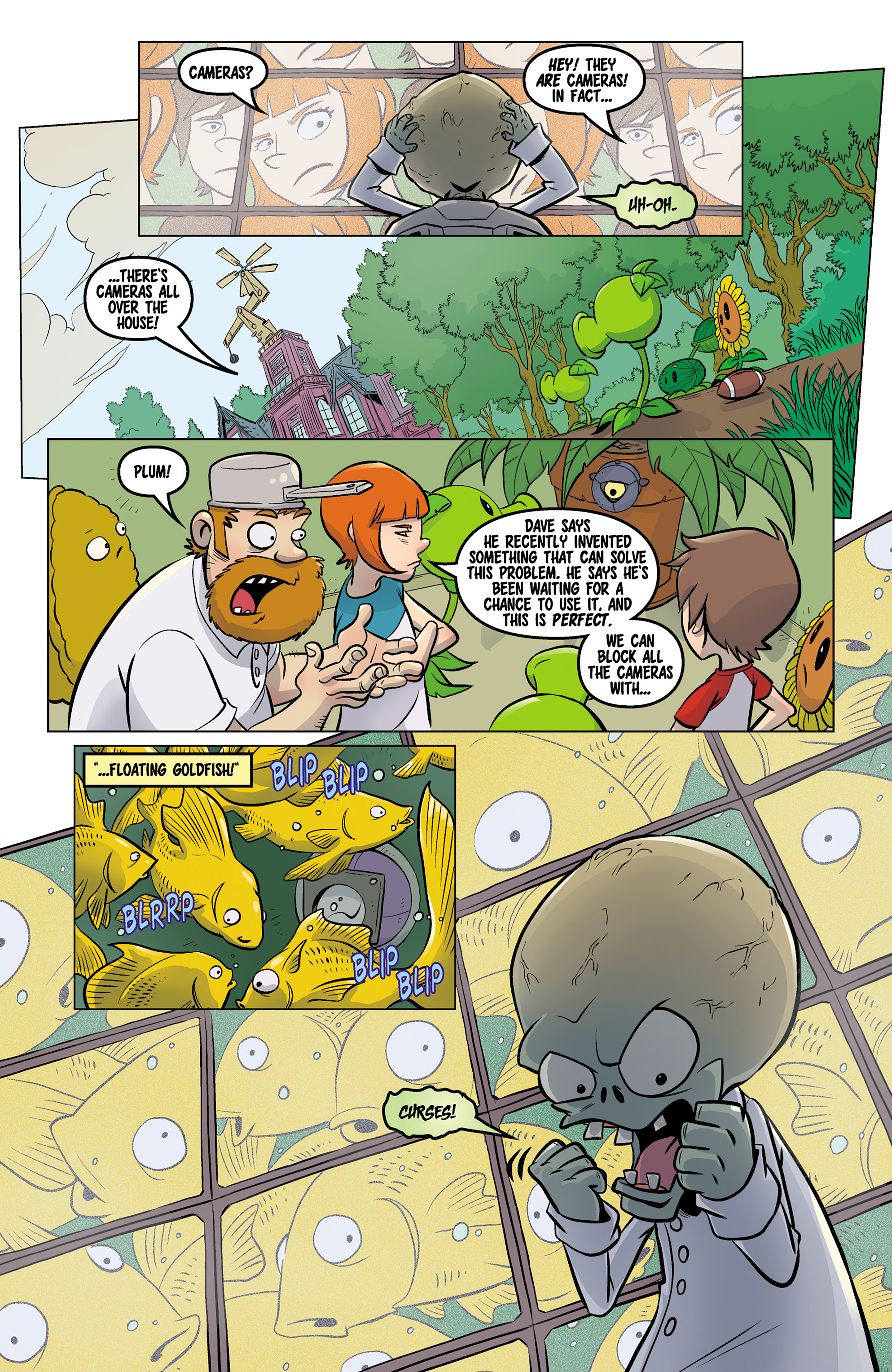 Read online Plants vs. Zombies: Grown Sweet Home comic -  Issue #6 - 7