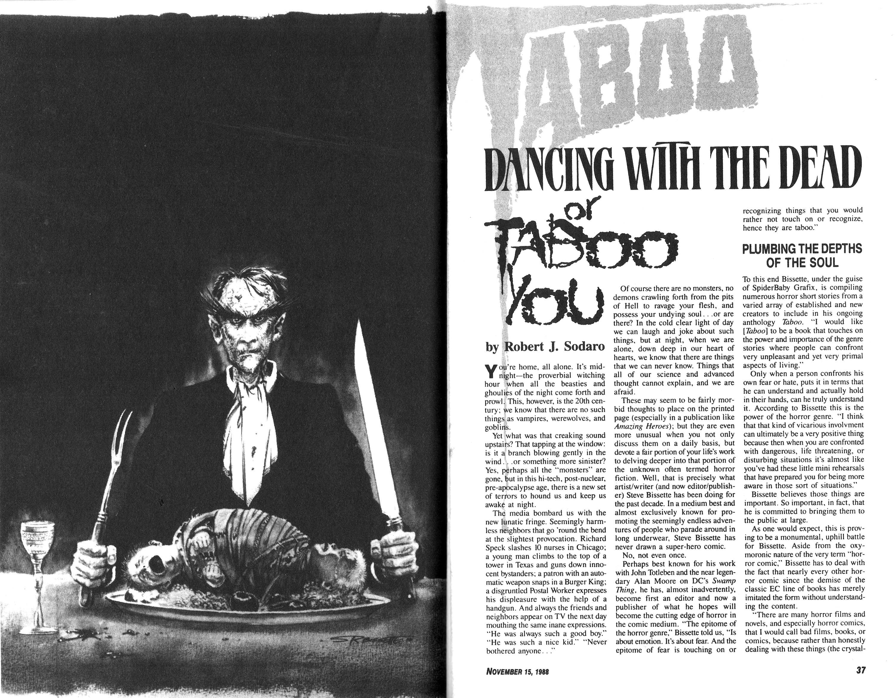 Read online Amazing Heroes comic -  Issue #153 - 19