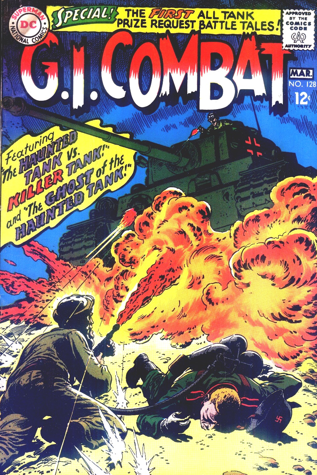 Read online G.I. Combat (1952) comic -  Issue #128 - 1