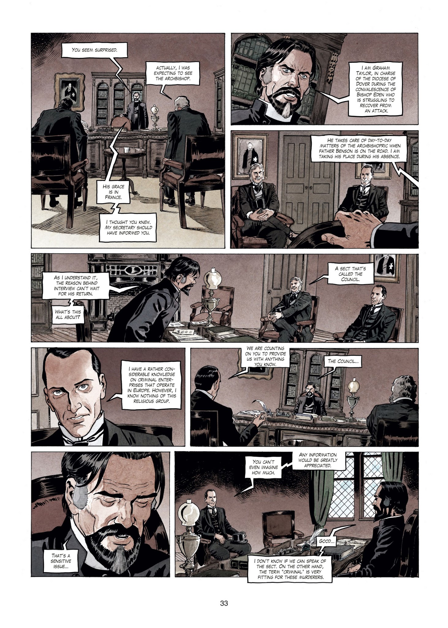Read online Sherlock Holmes Society comic -  Issue #3 - 33
