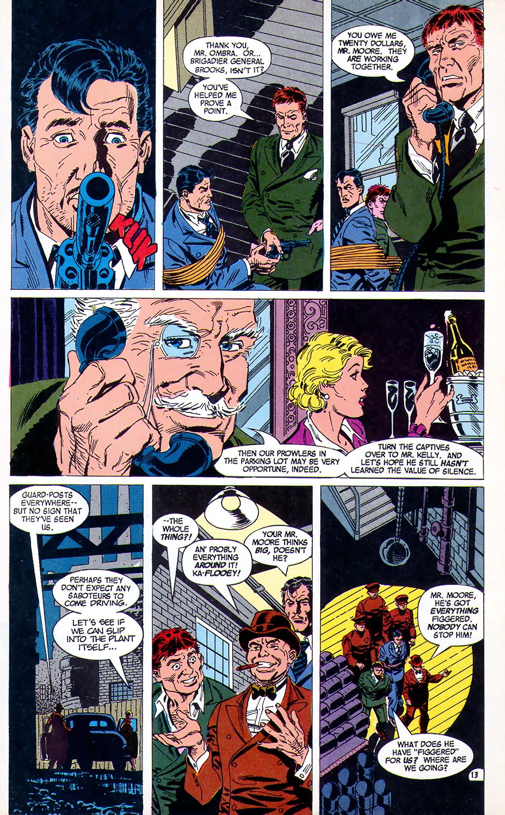 Read online The Shadow Strikes! comic -  Issue #6 - 16