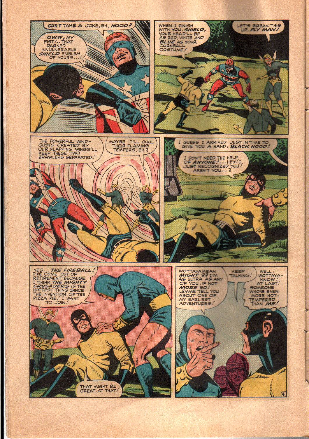Read online The Mighty Crusaders (1965) comic -  Issue #4 - 5
