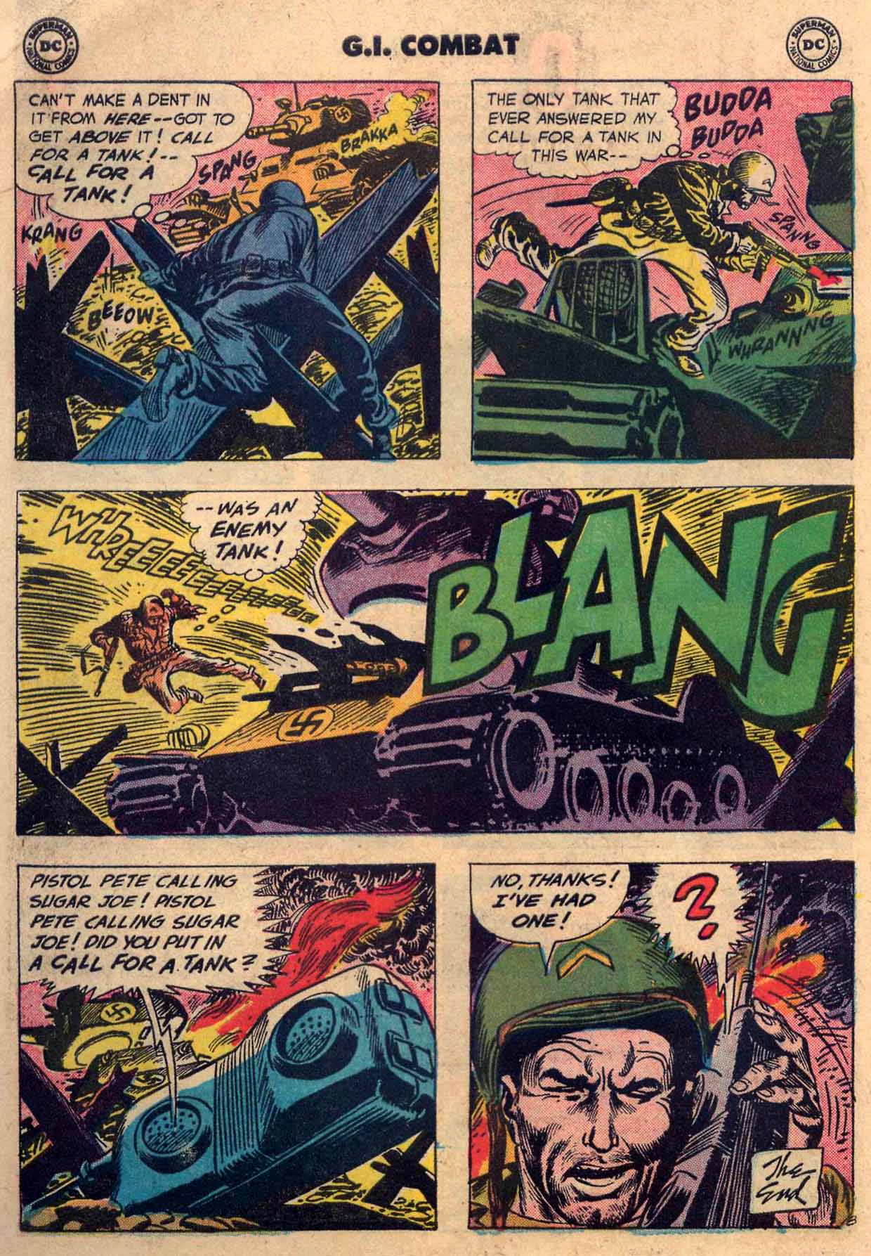 Read online G.I. Combat (1952) comic -  Issue #52 - 10