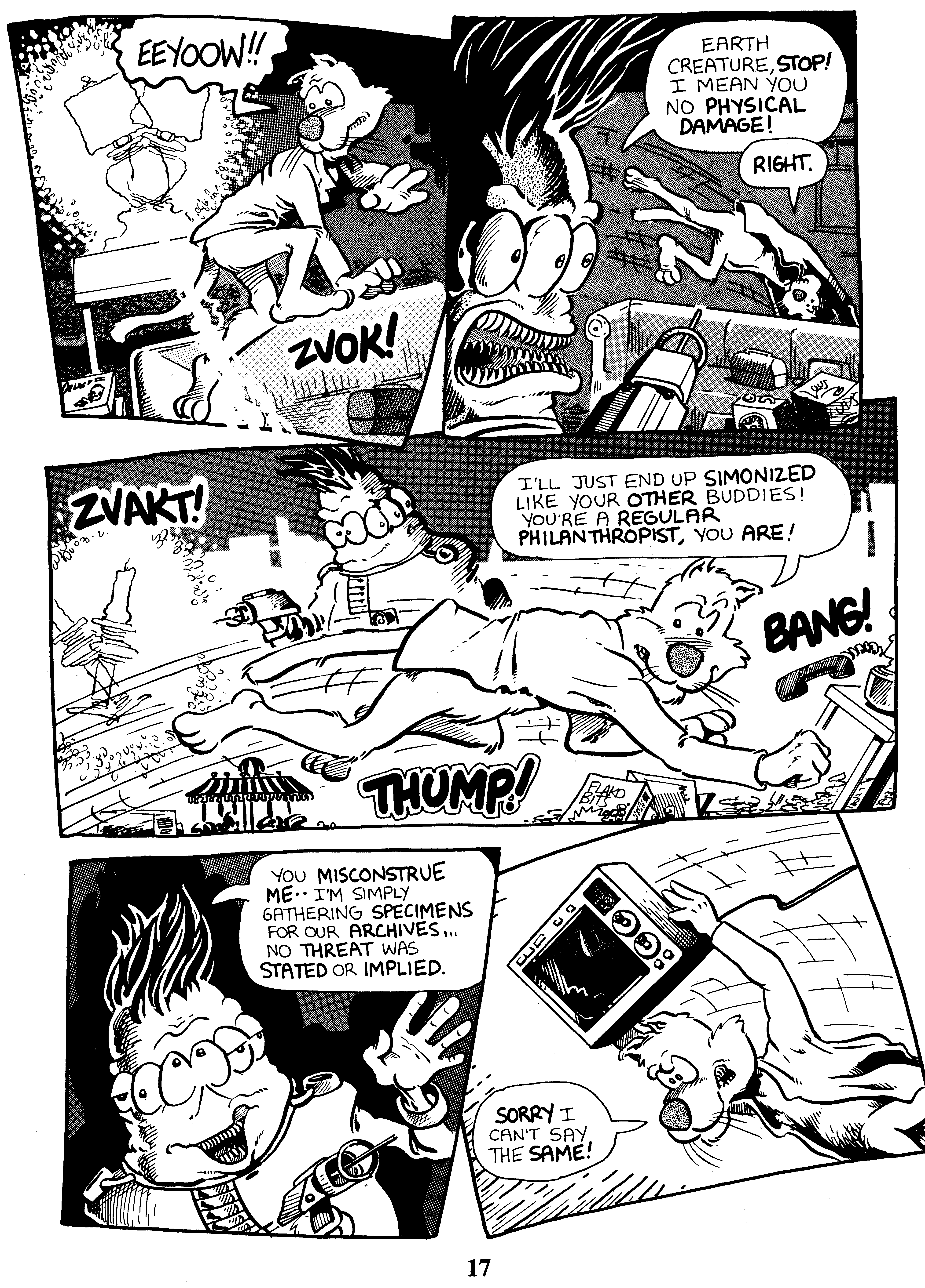 Read online Critters comic -  Issue #43 - 19