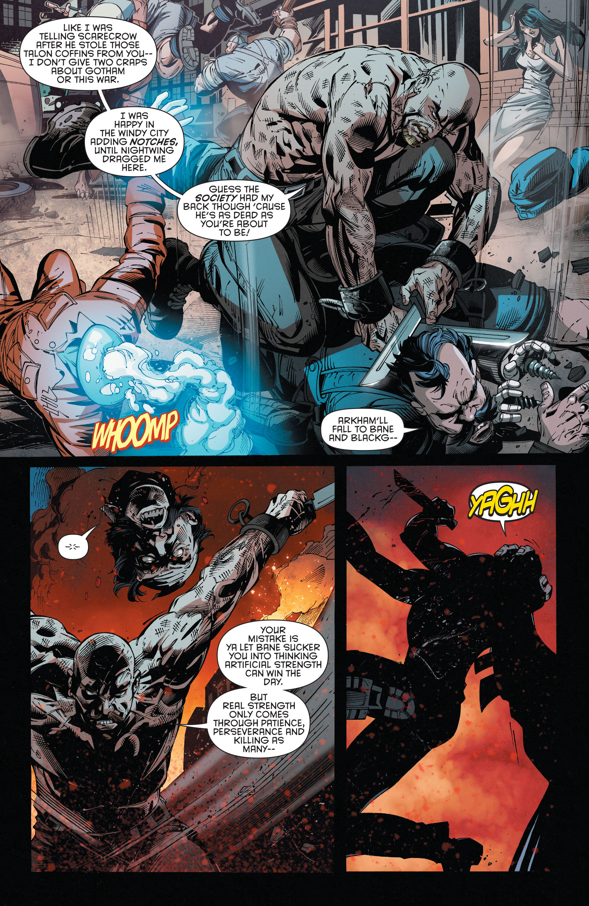 Read online Forever Evil: Arkham War comic -  Issue #4 - 11