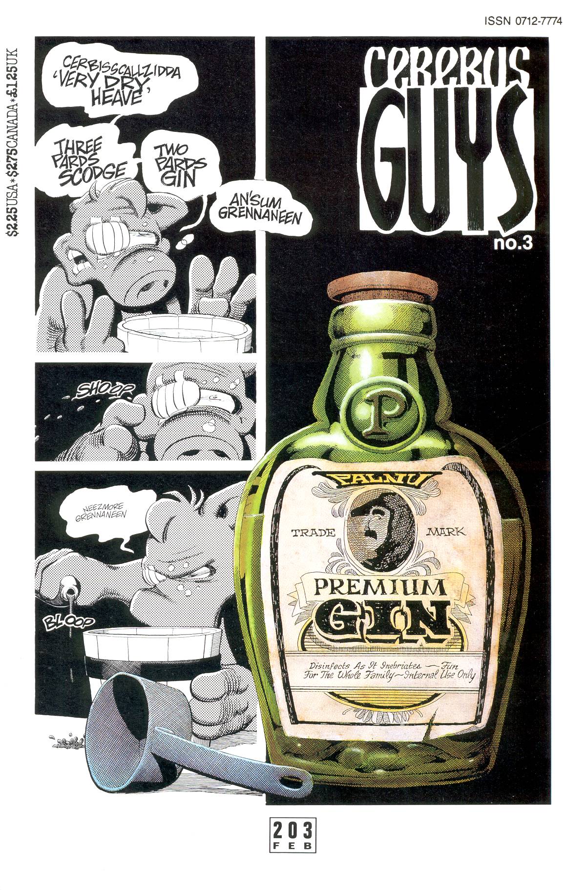 Read online Cerebus comic -  Issue #203 - 1