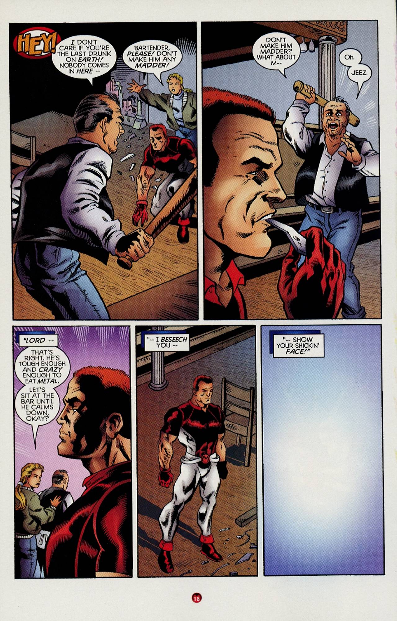 Read online Magnus Robot Fighter (1997) comic -  Issue #7 - 13