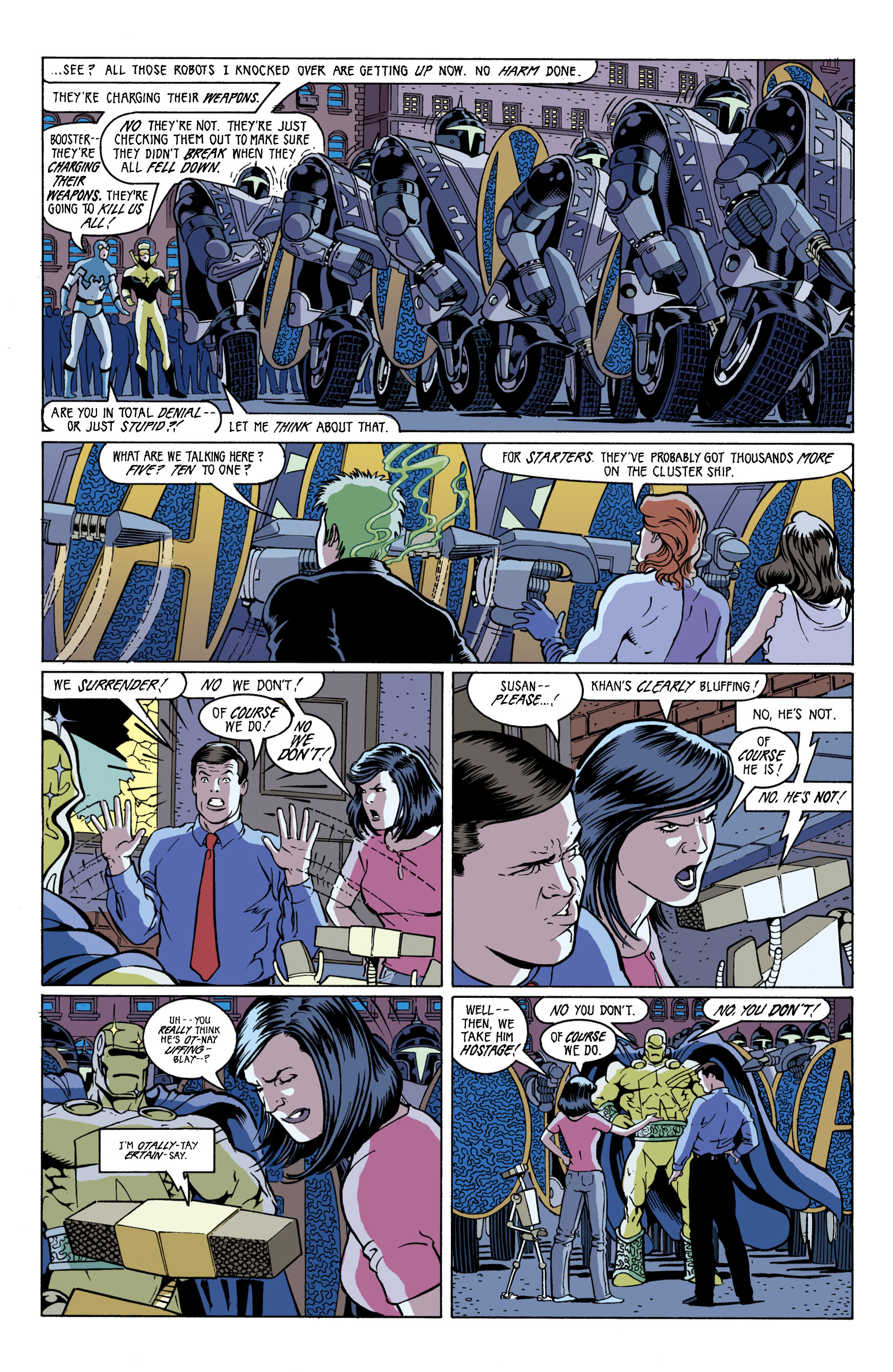 Read online Formerly Known as the Justice League comic -  Issue #6 - 14