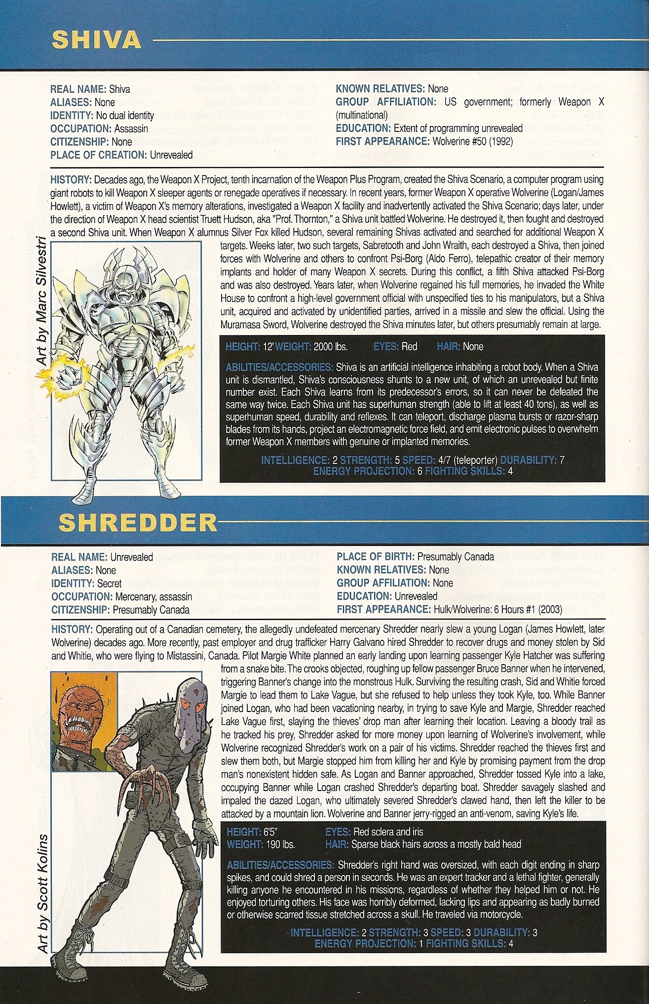 Read online Wolverine: Weapon X Files comic -  Issue # TPB - 65