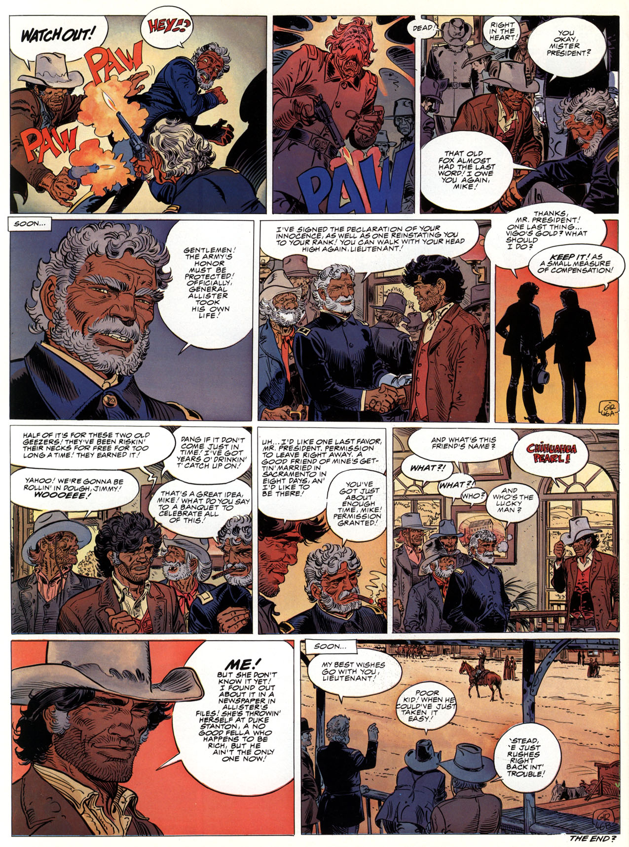 Read online Epic Graphic Novel: Blueberry comic -  Issue #5 - 98
