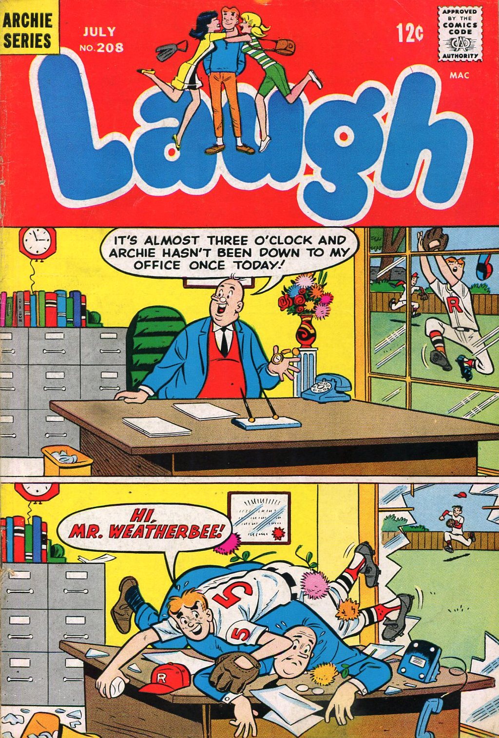 Read online Laugh (Comics) comic -  Issue #208 - 1