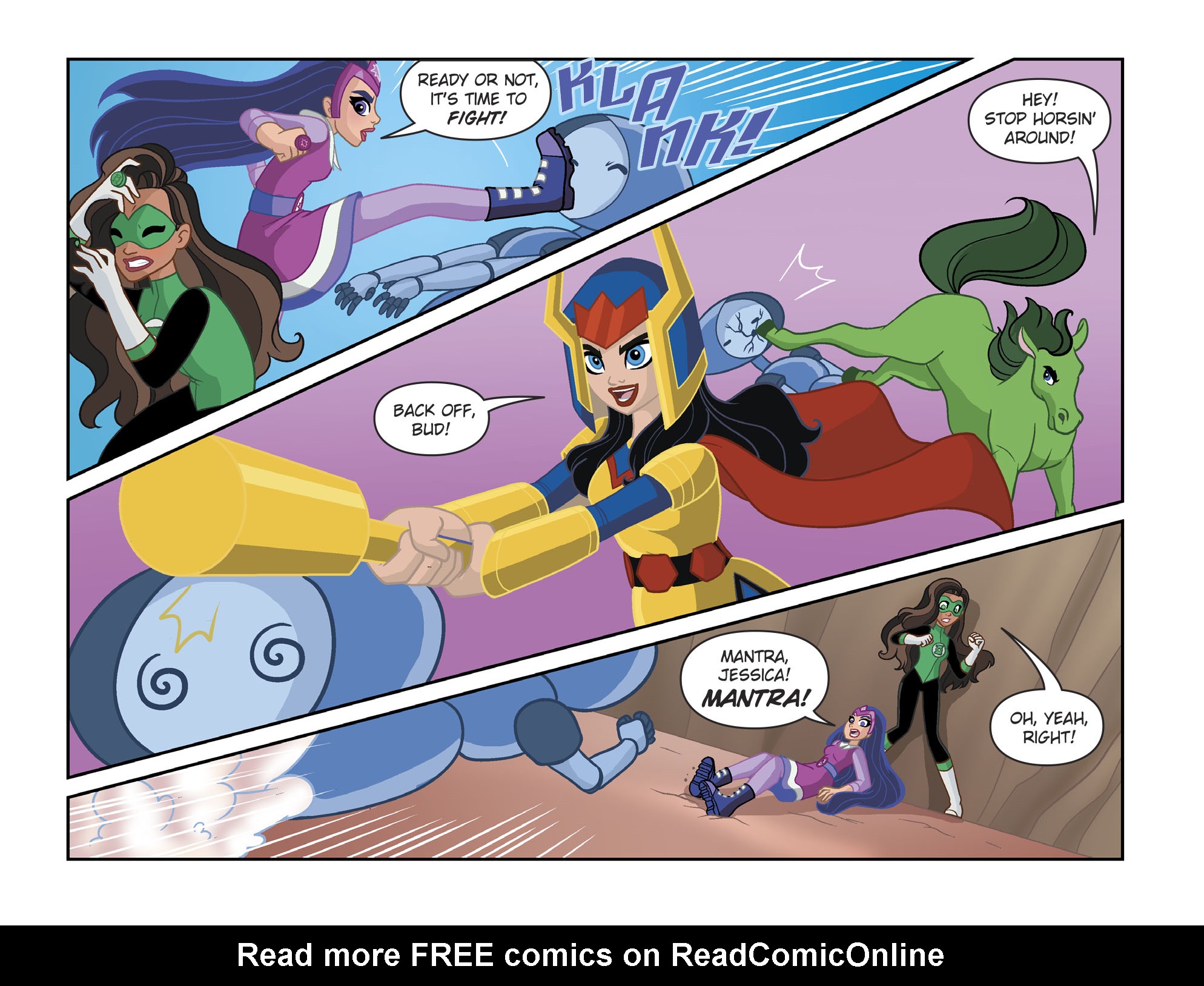 Read online DC Super Hero Girls: Spaced Out comic -  Issue #5 - 9