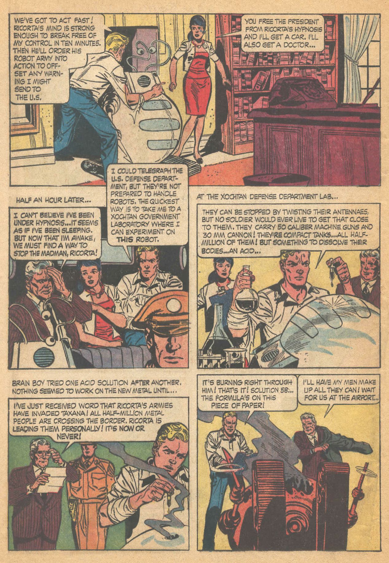 Read online Brain Boy (1962) comic -  Issue #5 - 28