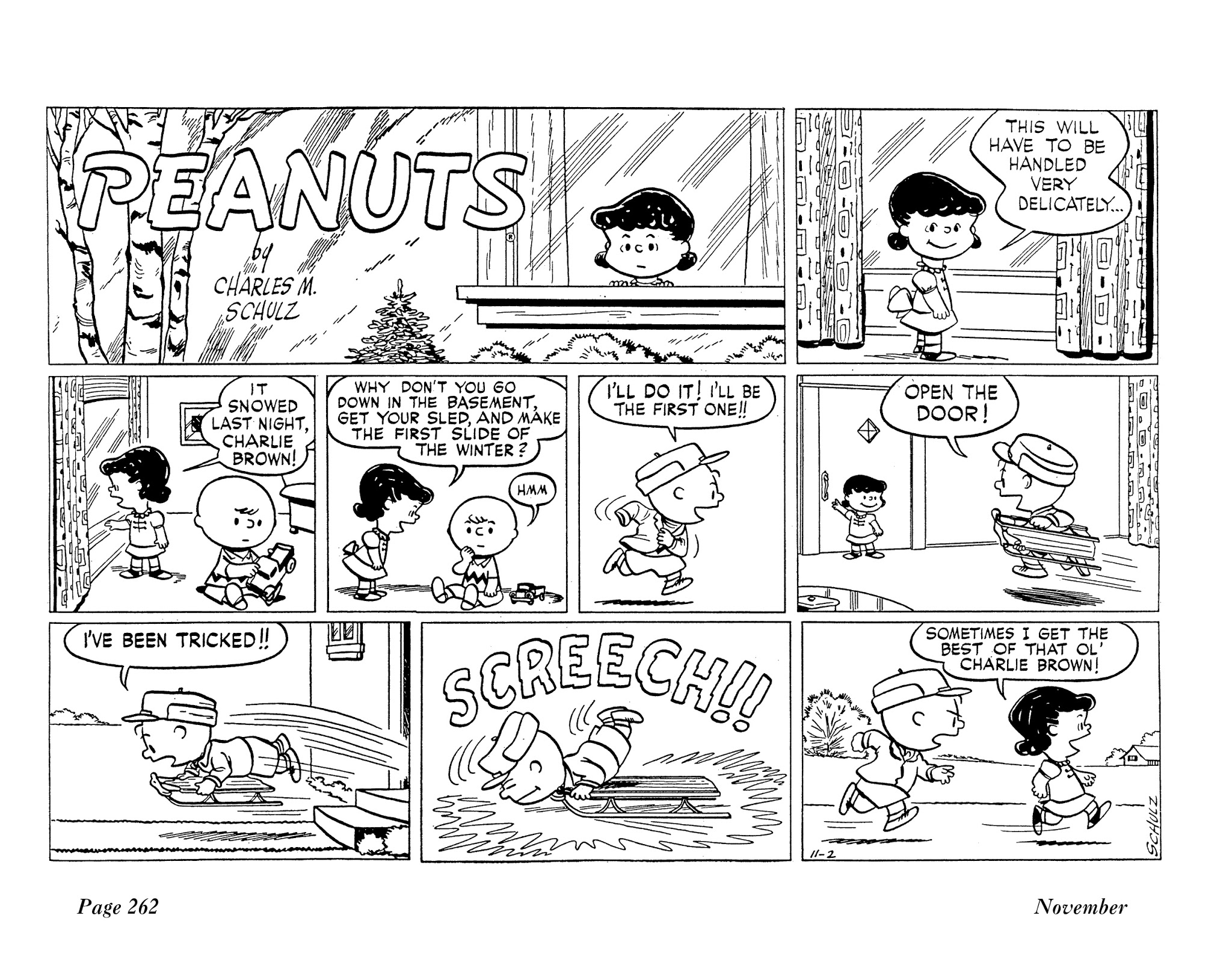 Read online The Complete Peanuts comic -  Issue # TPB 1 - 274