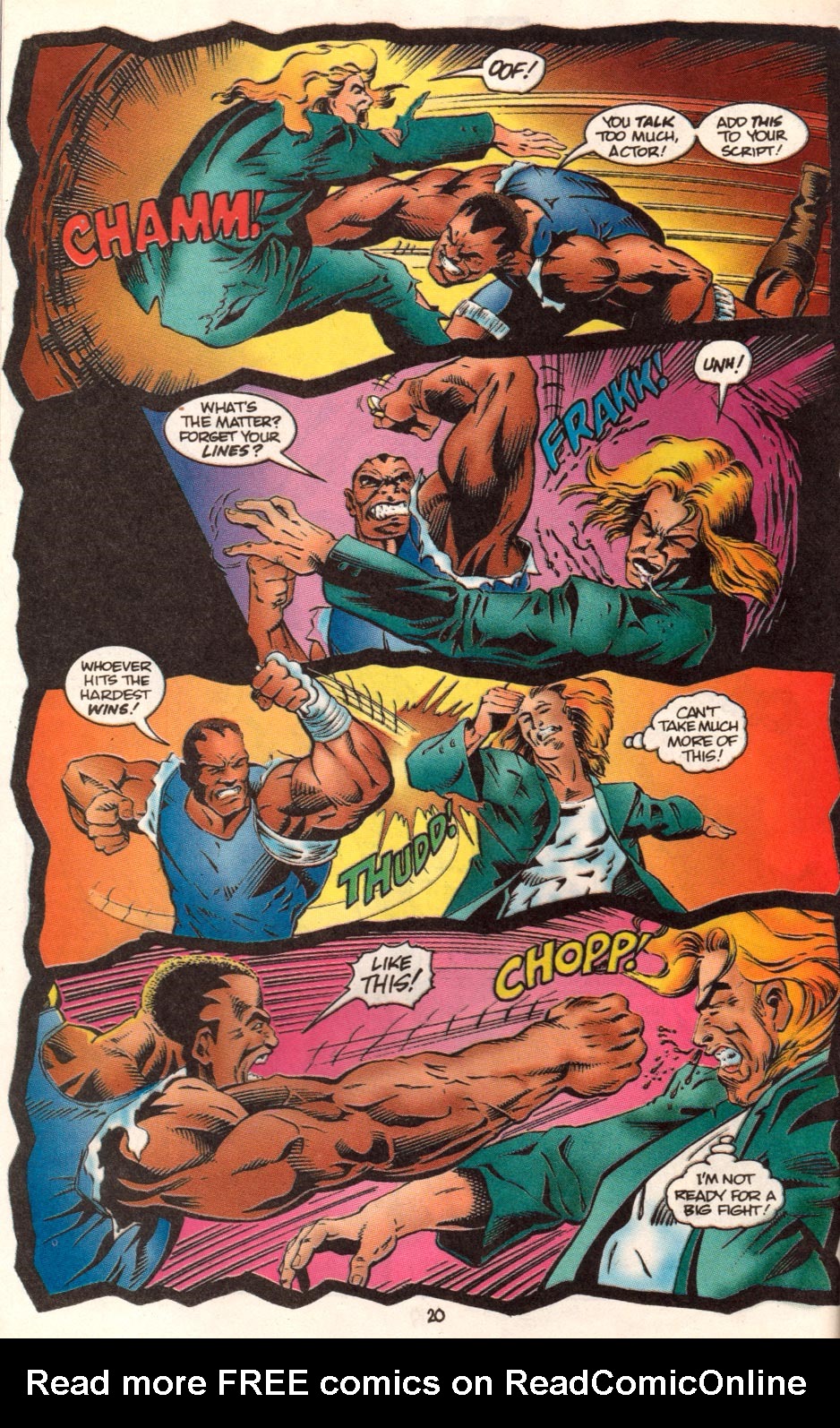 Read online Street Fighter (1991) comic -  Issue #1 - 22