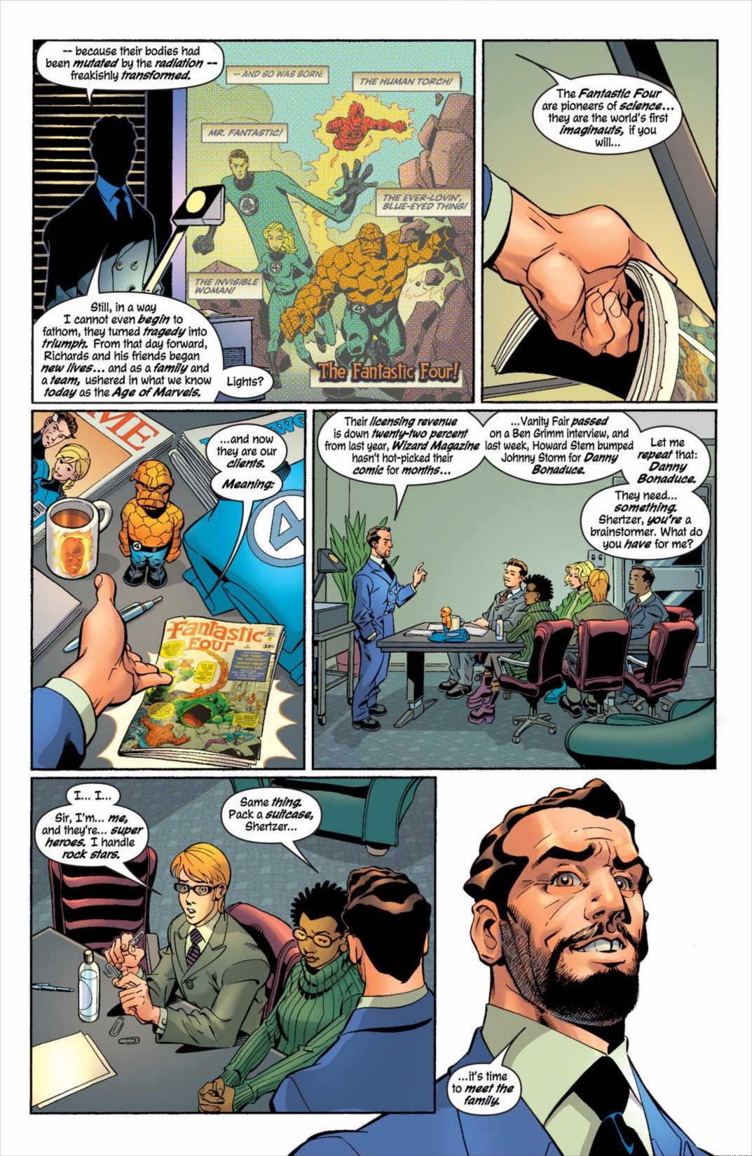 Read online Fantastic Four by Waid & Wieringo Ultimate Collection comic -  Issue # TPB 1 - 5