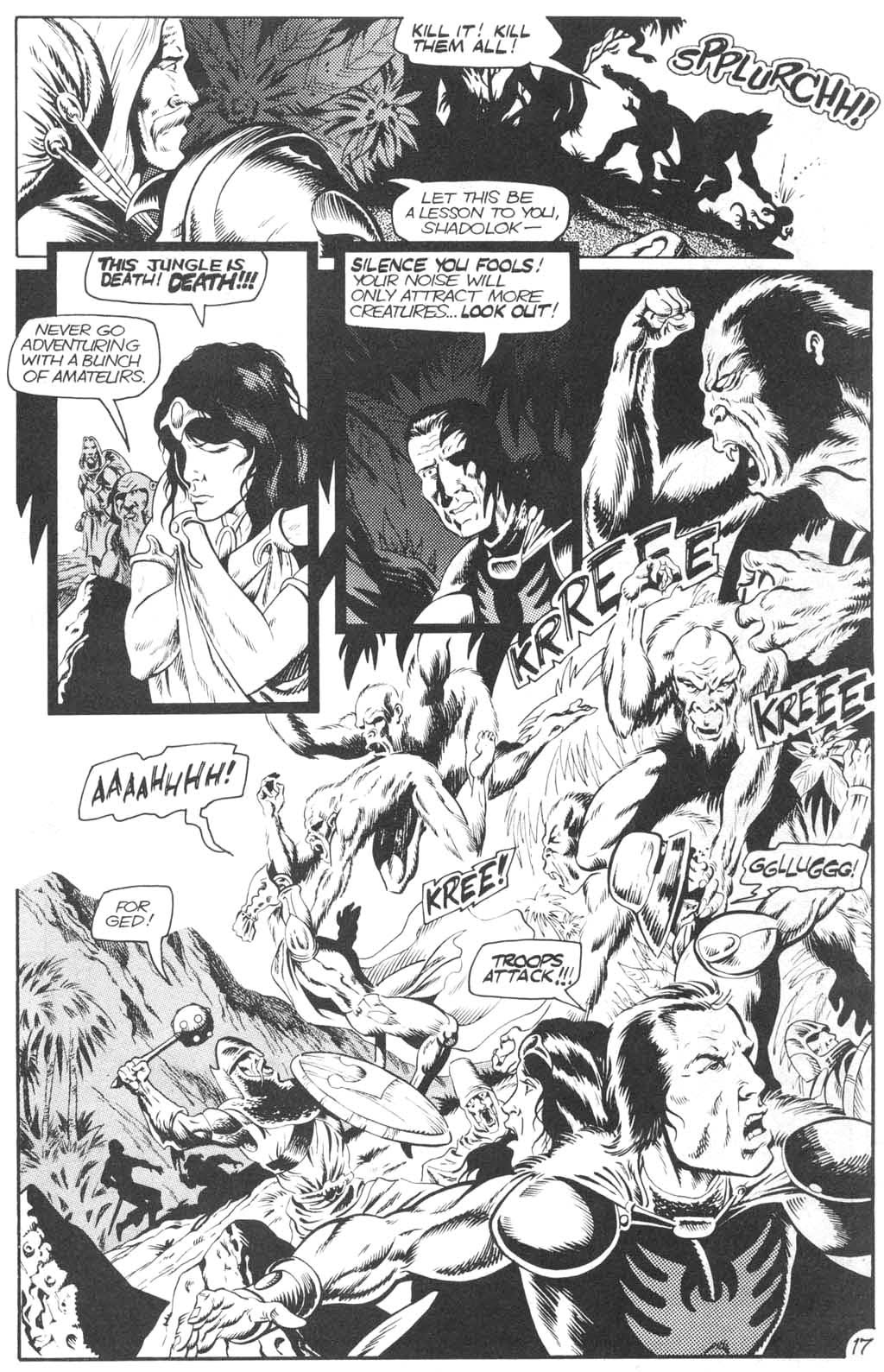 Read online Adventurers (1988) comic -  Issue #3 - 18