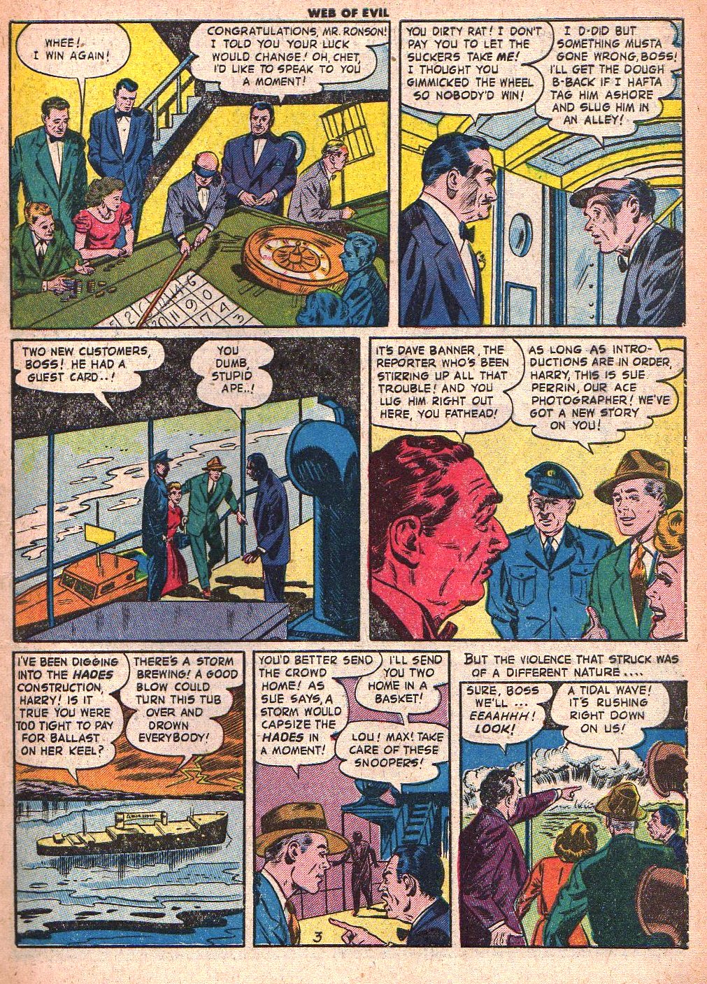 Read online Web of Evil comic -  Issue #7 - 5