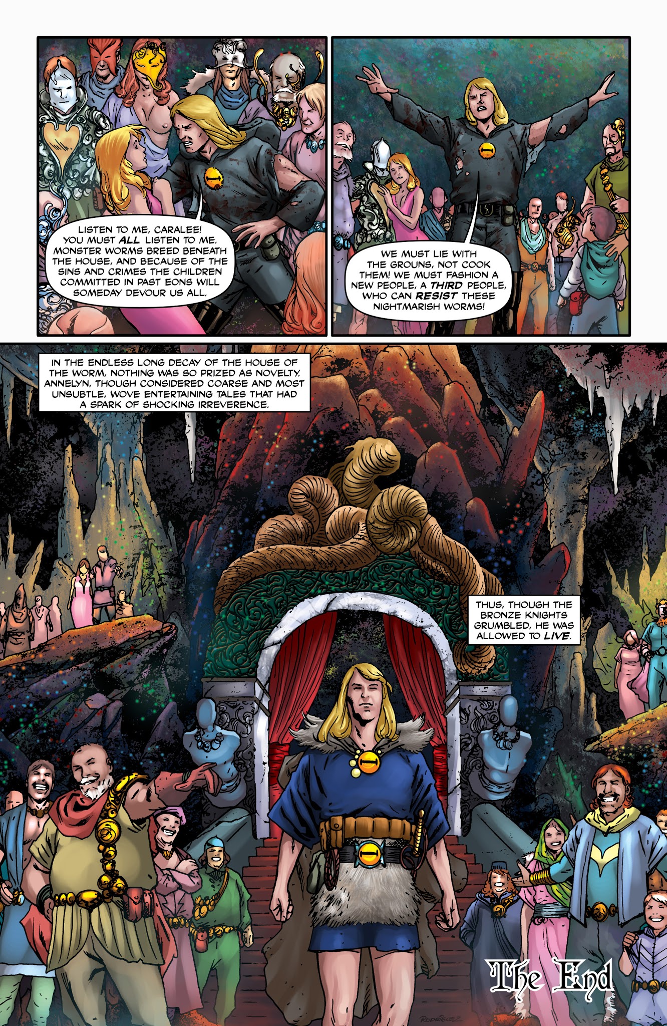 Read online In the House of the Worm comic -  Issue #4 - 24