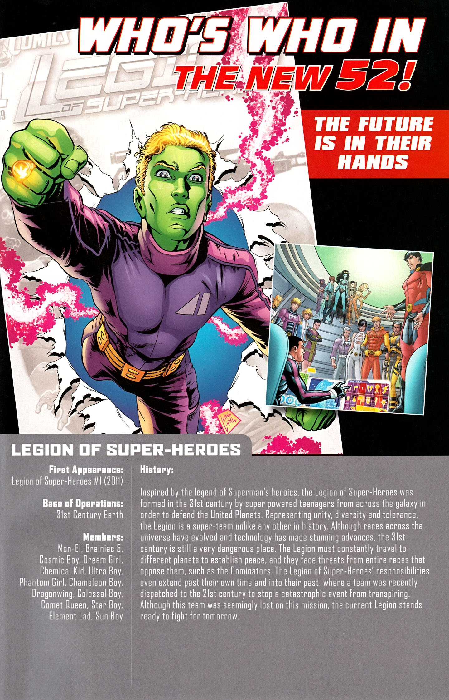 Read online Legion of Super-Heroes (2011) comic -  Issue #0 - 23