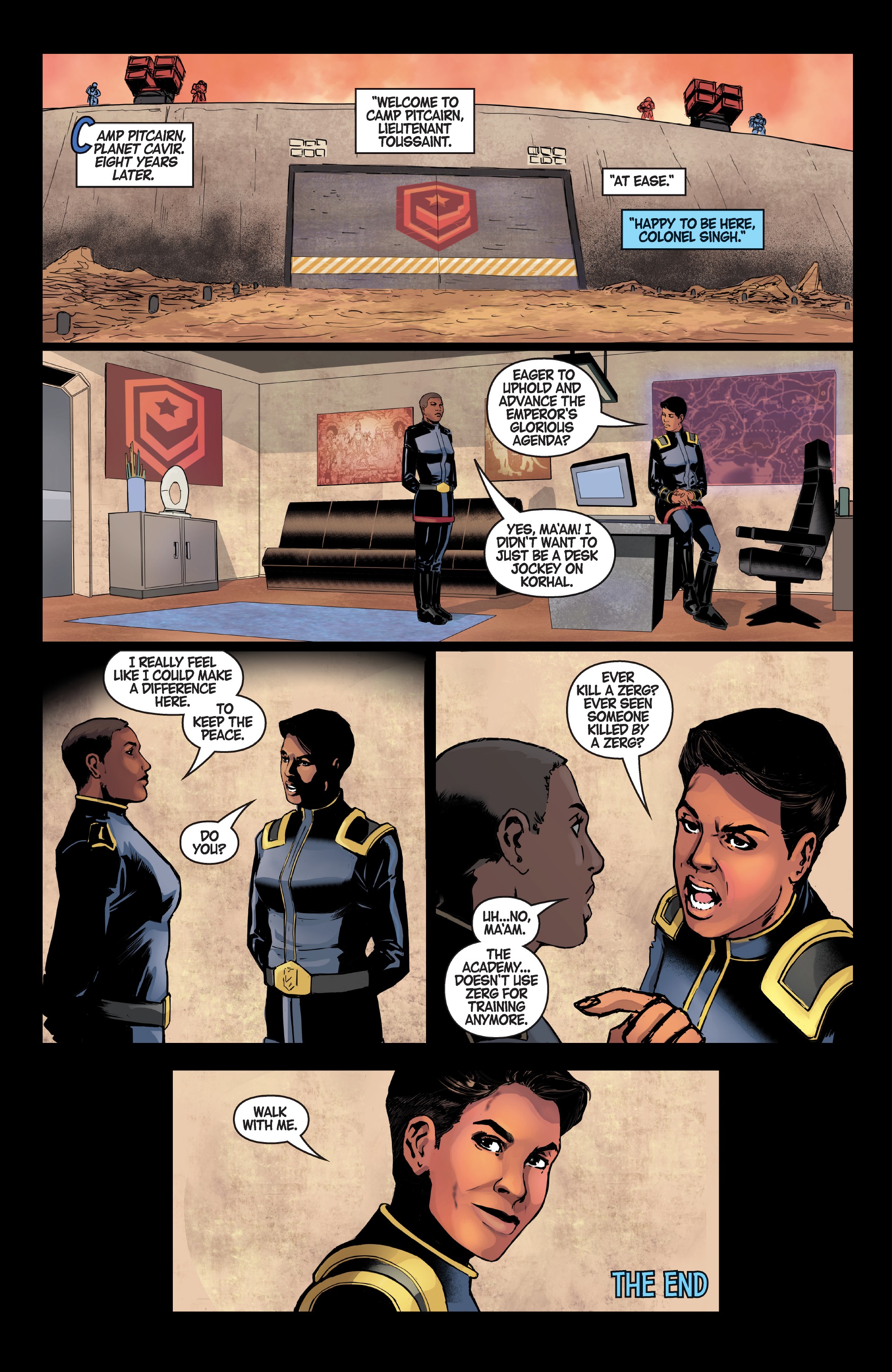 Read online StarCraft: Soldiers comic -  Issue #4 - 24