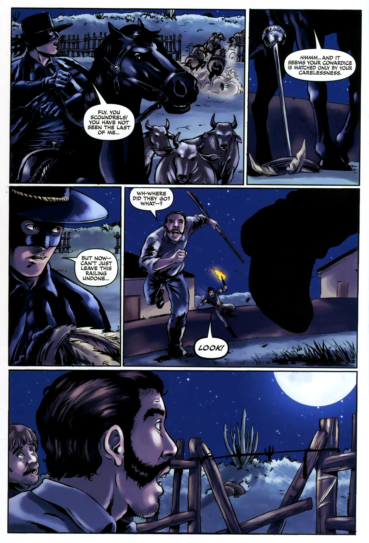 Read online Zorro (2008) comic -  Issue #9 - 18