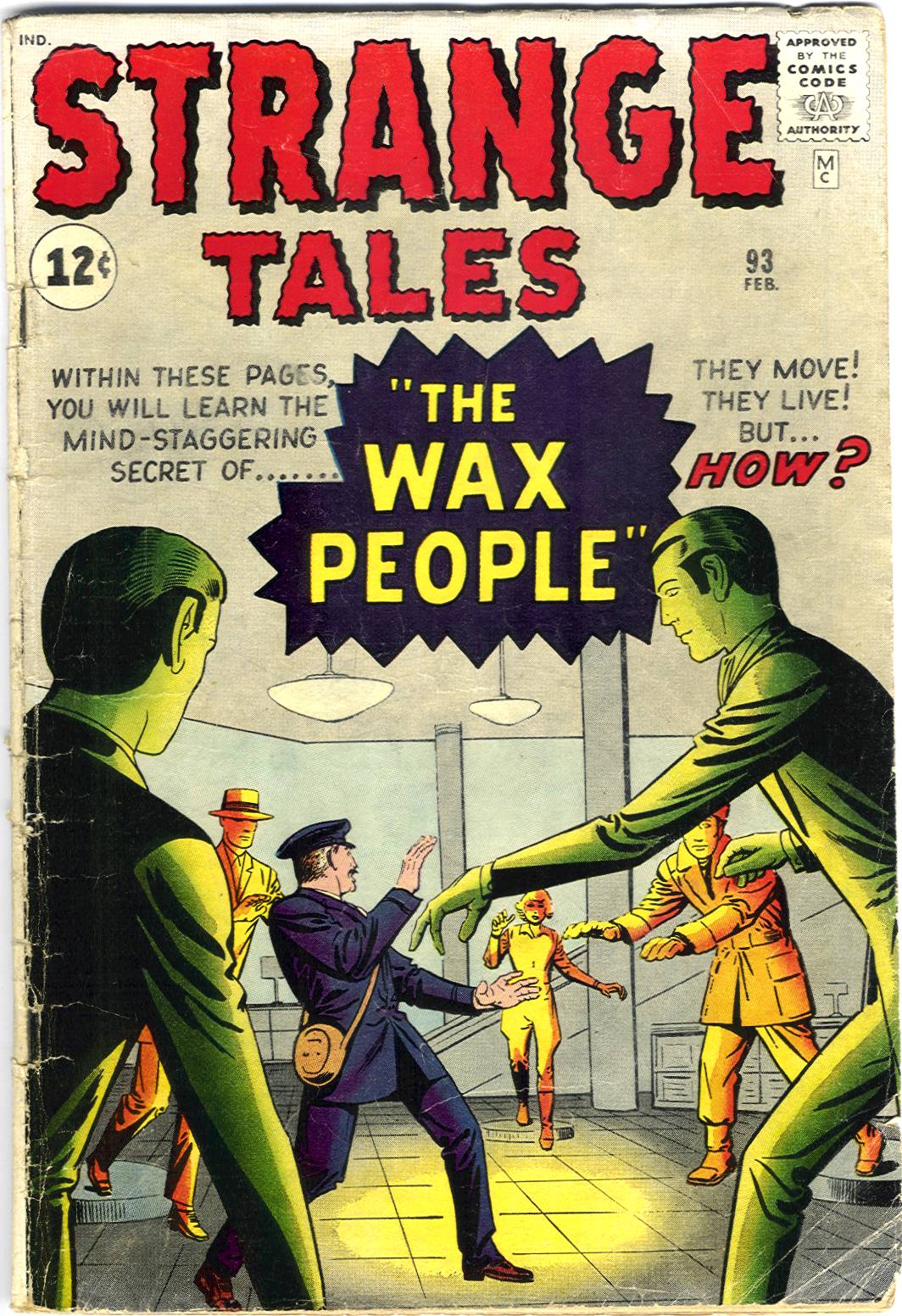 Read online Strange Tales (1951) comic -  Issue #93 - 1