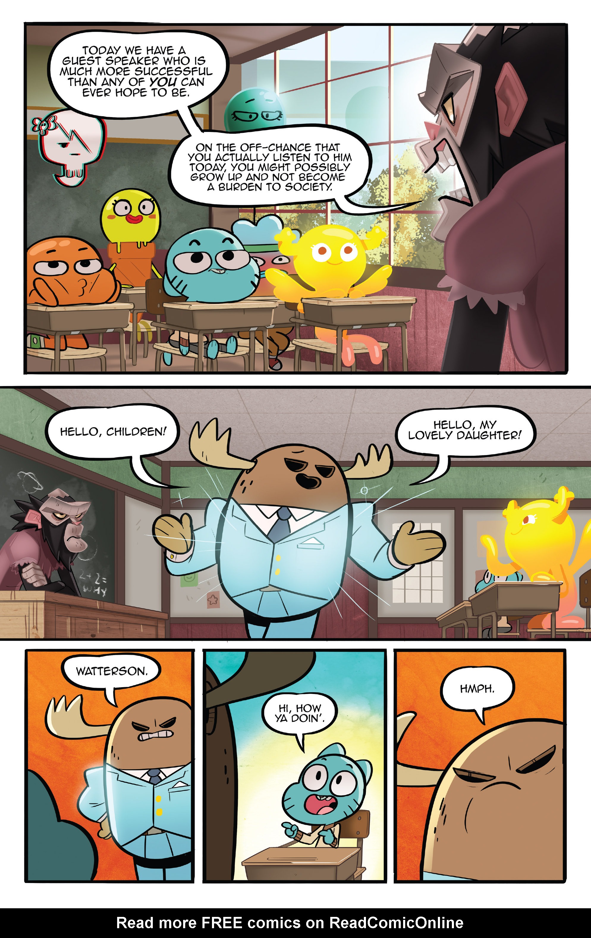 Read online The Amazing World of Gumball comic - Issue #6.