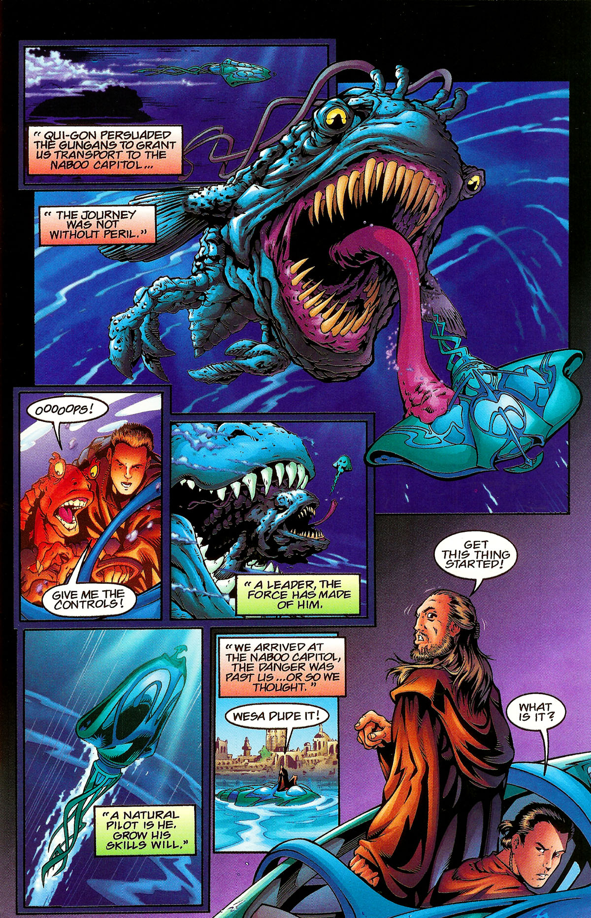 Read online Star Wars: Episode I comic -  Issue # Issue - Obi-Wan Kenobi - 7