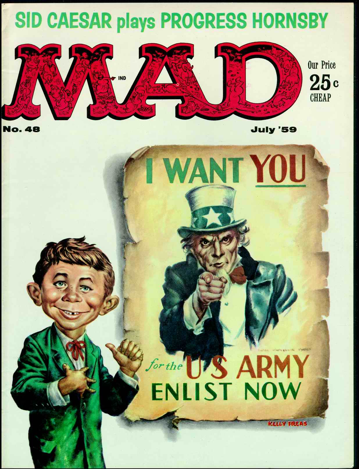 Read online MAD comic -  Issue #48 - 1