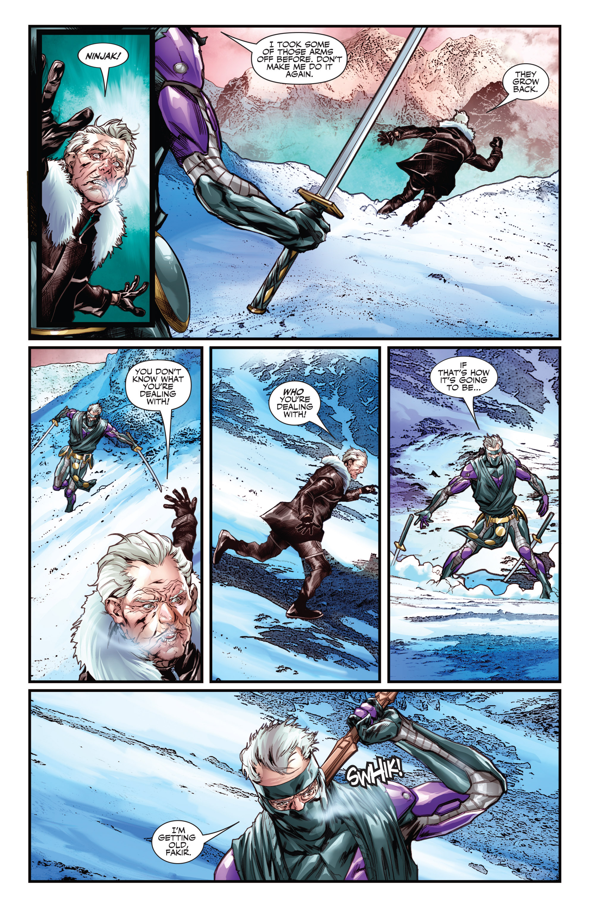 Read online Ninjak (2015) comic -  Issue #18 - 21