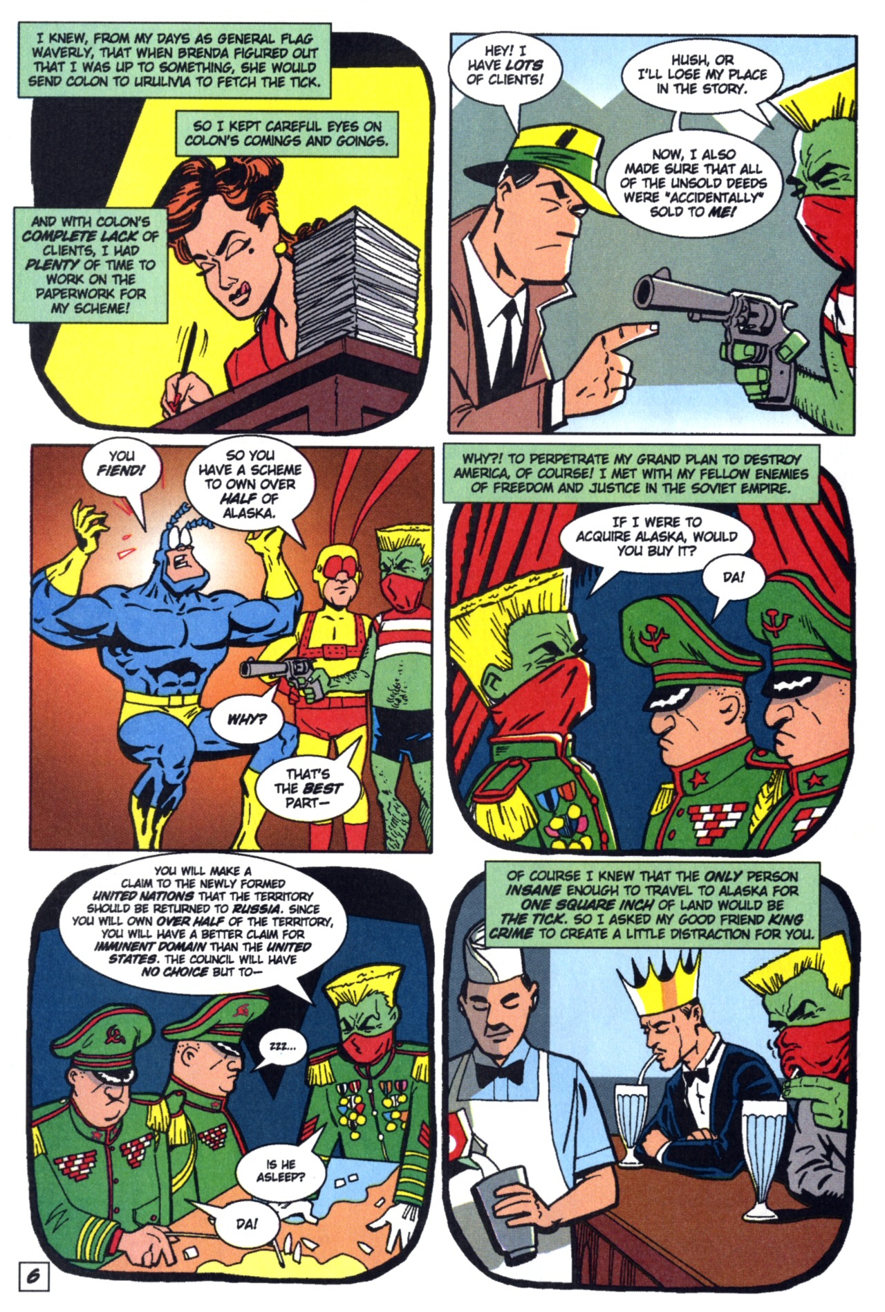 Read online The Tick's Golden Age Comic comic -  Issue #3 - 37