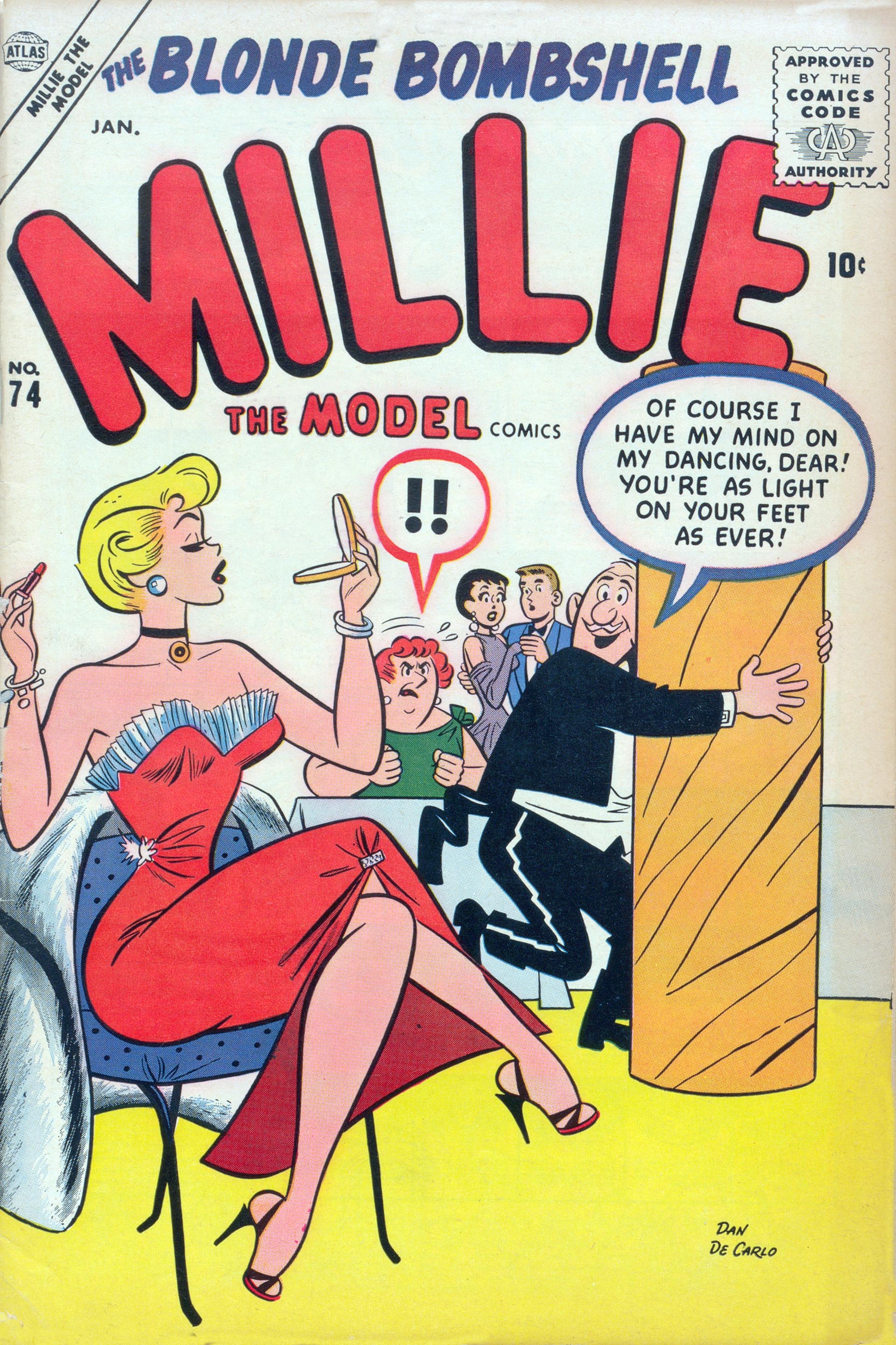 Read online Millie the Model comic -  Issue #74 - 1