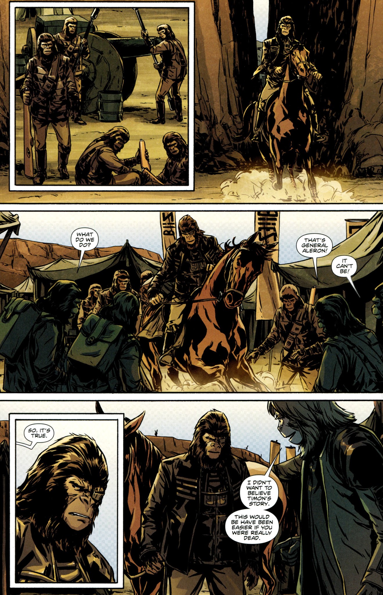 Read online Exile on the Planet of the Apes comic -  Issue #3 - 14
