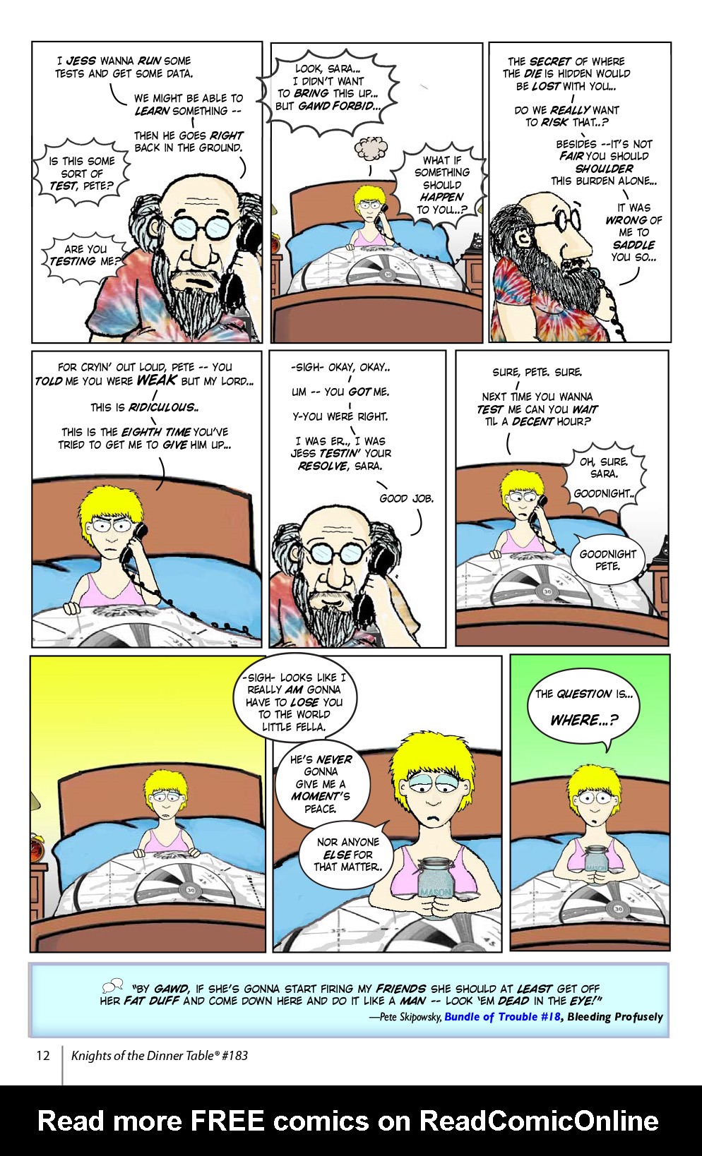 Read online Knights of the Dinner Table comic -  Issue #183 - 14